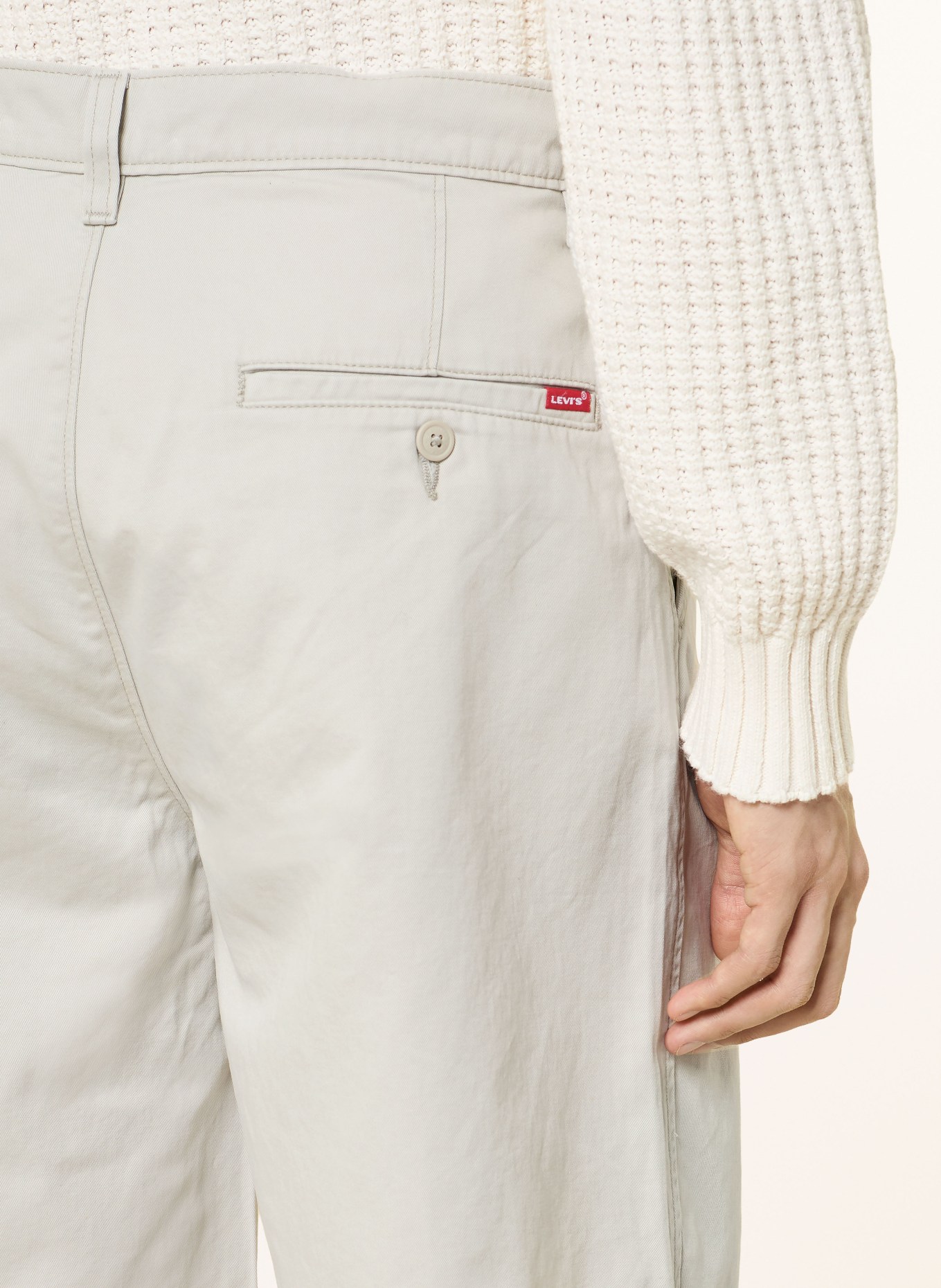 Levi's® Šortky Baggy Fit: BÉŽOVÁ