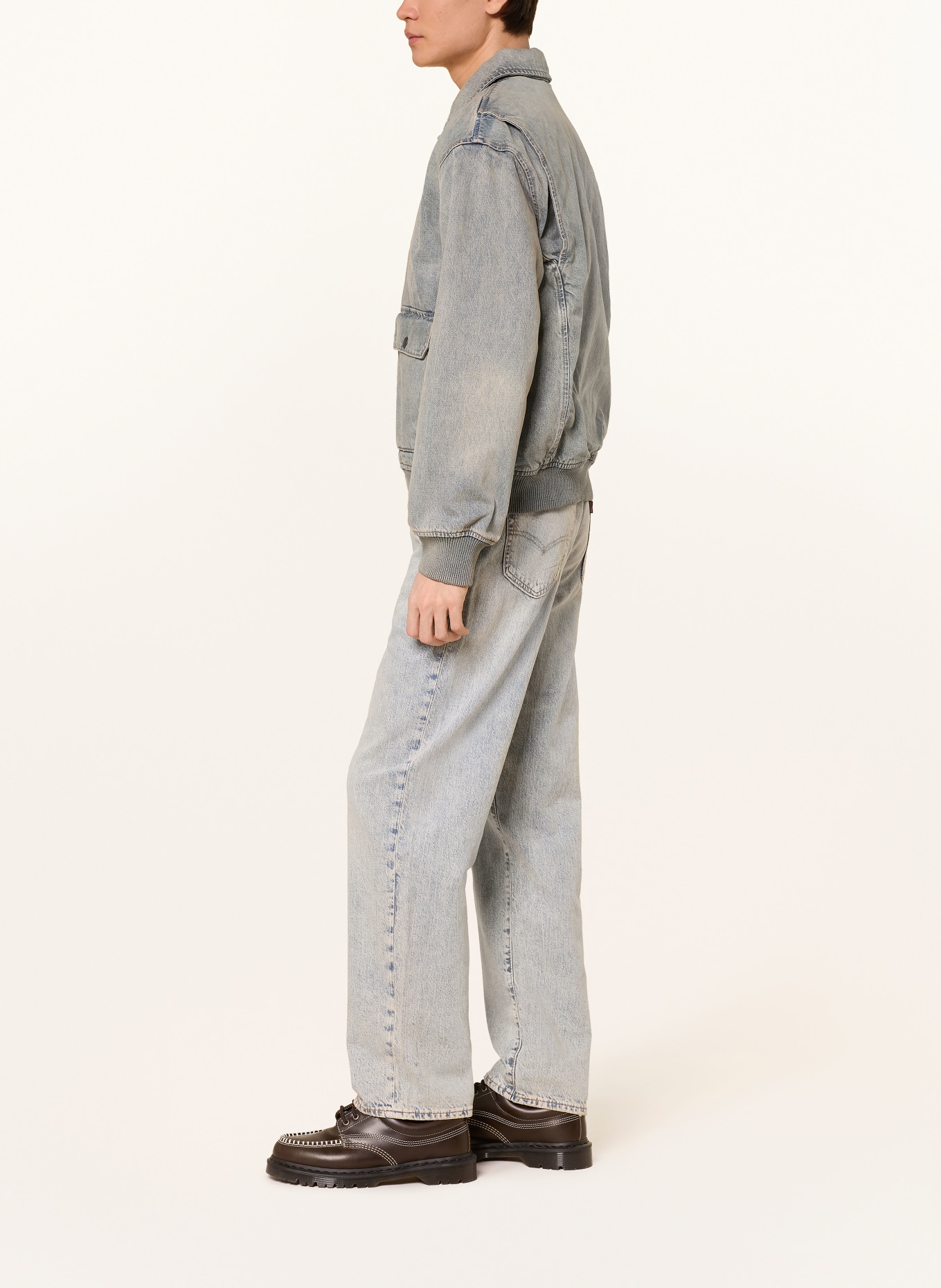 Levi's® Jeans 568 Loose Straight Fit: 42 Med Indigo - Worn In