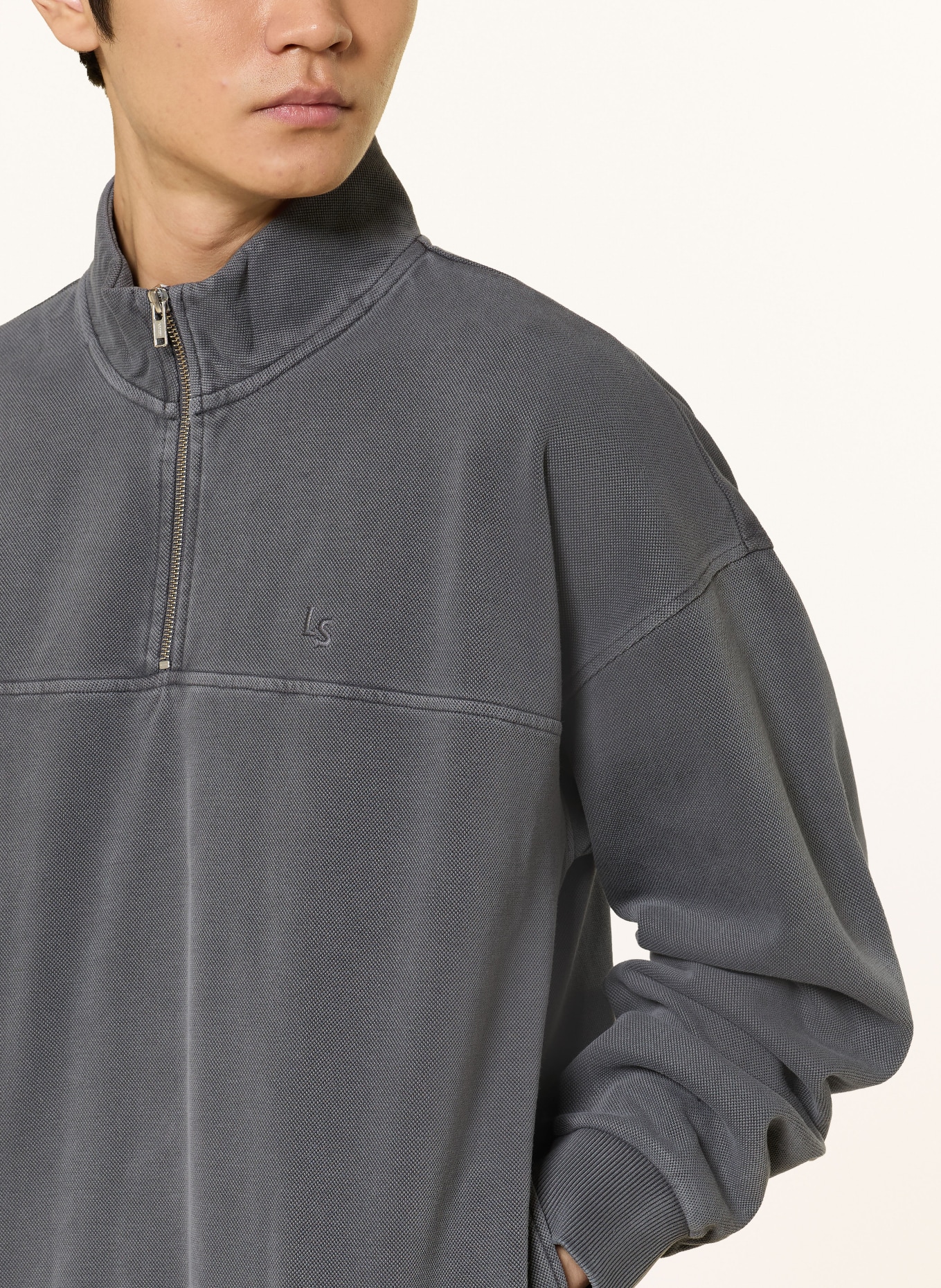 Levi's® Sweat-Troyer MARINA: DUNKELGRAU