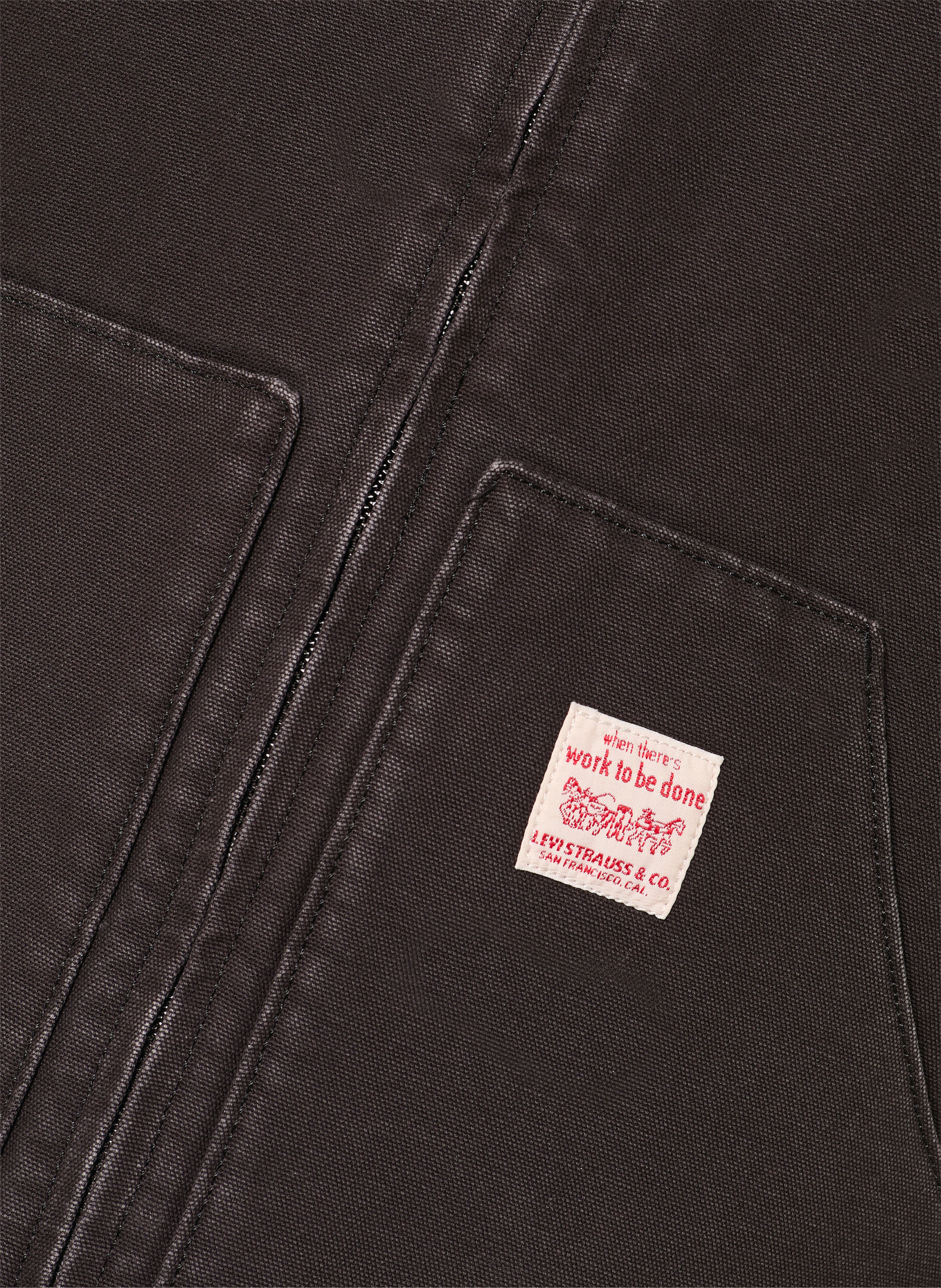 Levi's® Weste SANSOME: SCHWARZ