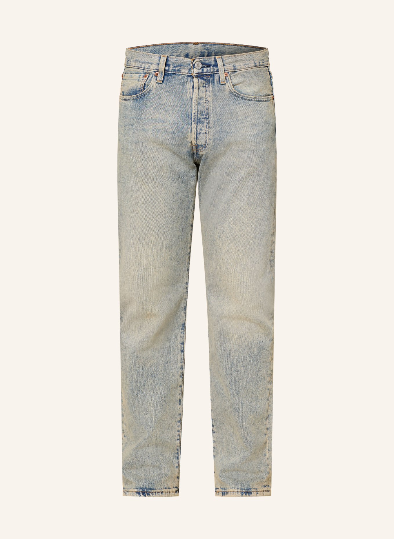 Levi's® Jeans 501® ORIGINAL Regular Fit: 02 Med Indigo - Worn In