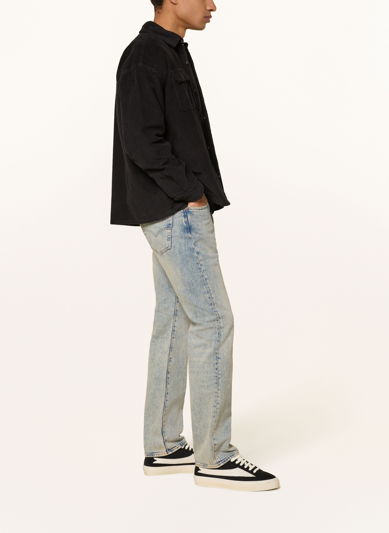 Levi's® Jeans 501® ORIGINAL Regular Fit: 02 Med Indigo - Worn In