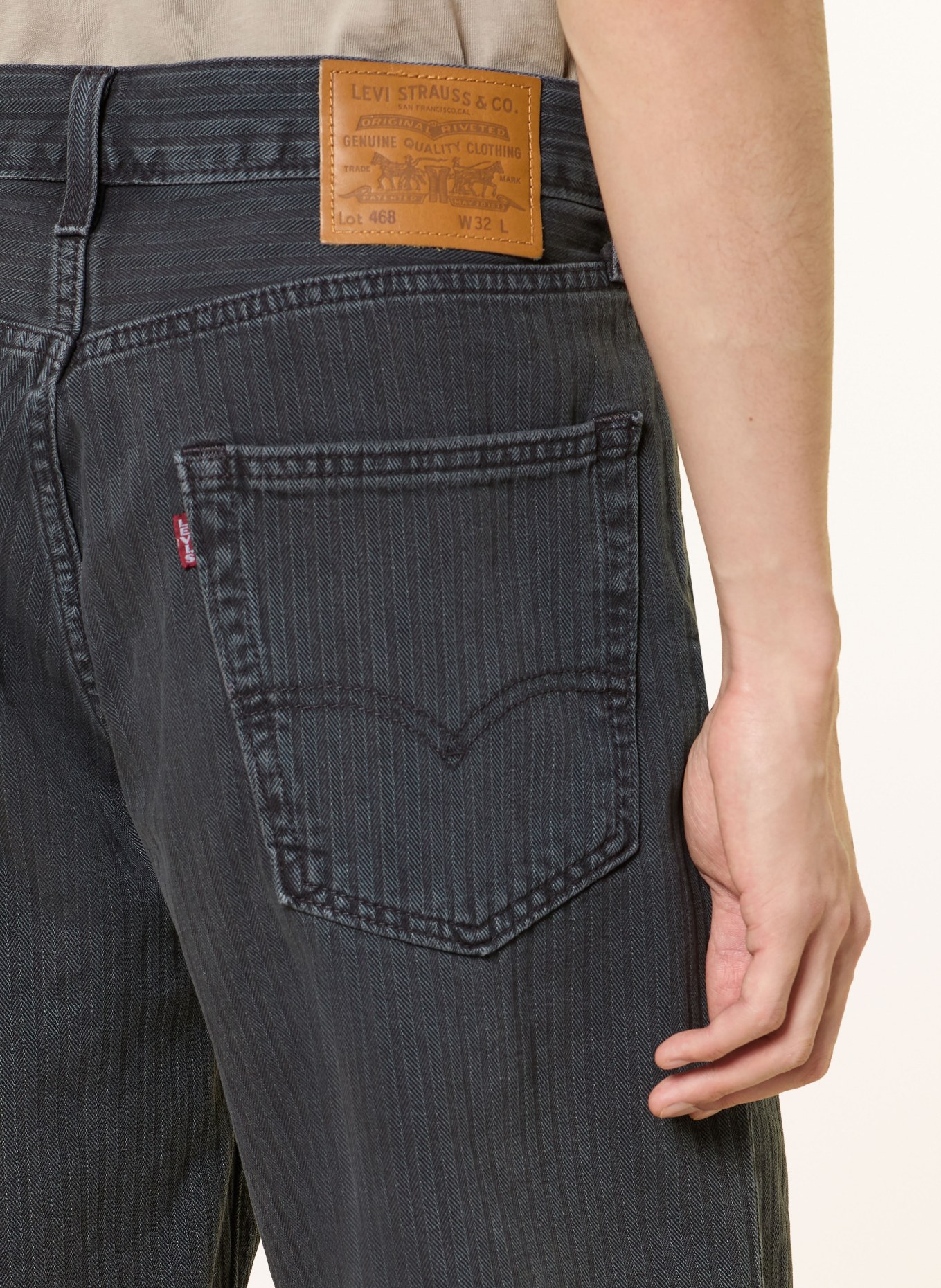 Levi's® Jeansshorts 468 Loose Fit: 36 Blacks