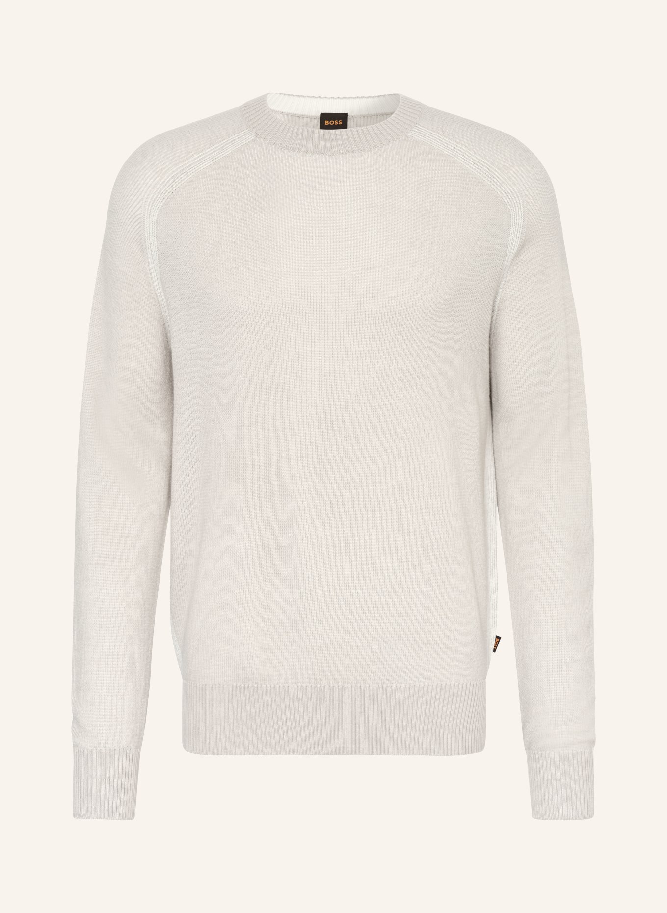 BOSS Sweter AKAJER: BEŻOWY