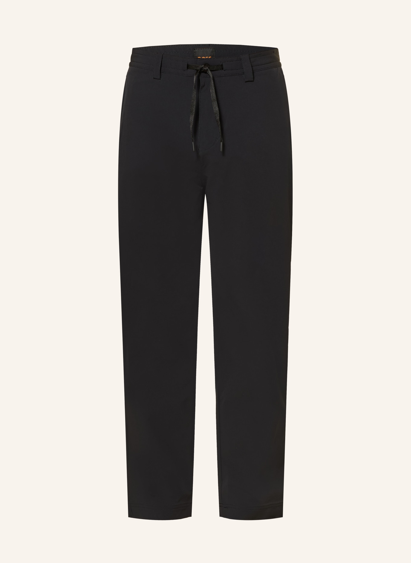 BOSS Chino Straight Tapered Fit: SCHWARZ