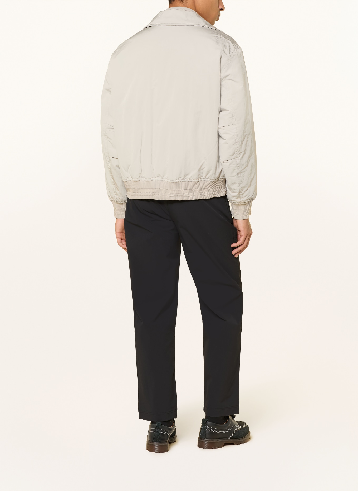 BOSS Chino Straight Tapered Fit: SCHWARZ