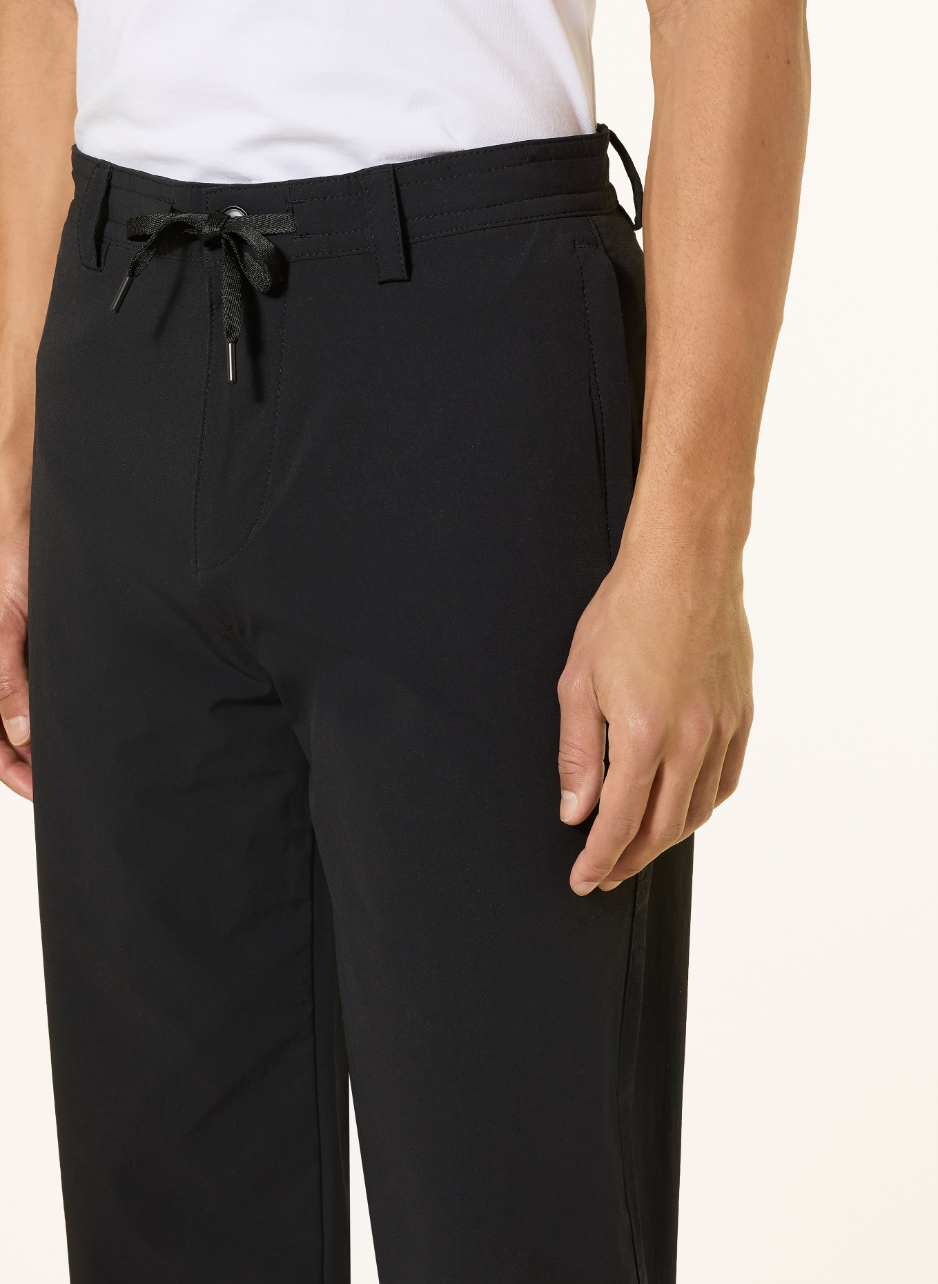 BOSS Chino Straight Tapered Fit: SCHWARZ