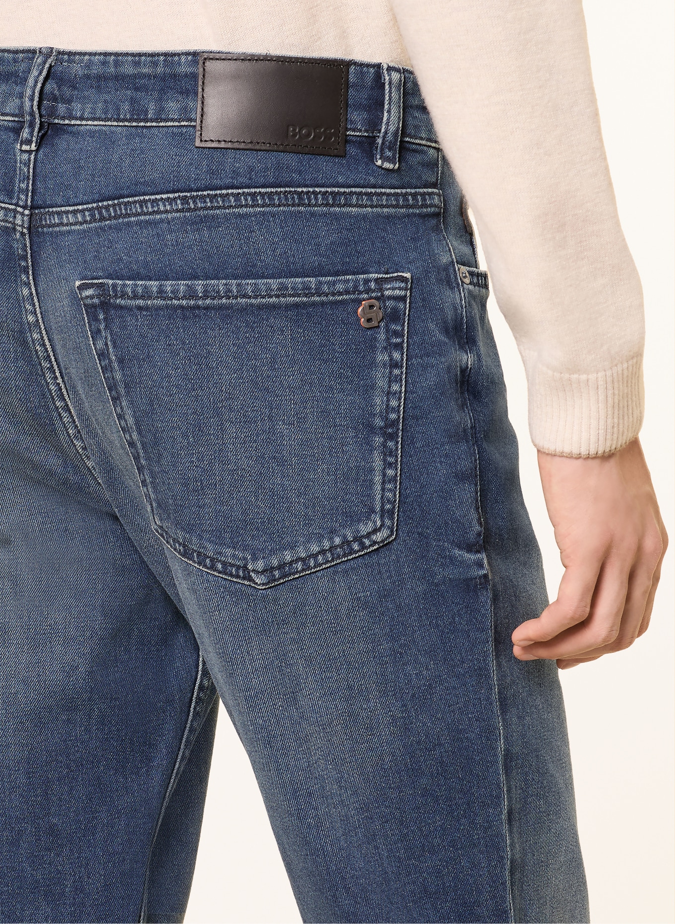 BOSS Jeans ONYX Slim Tapered Fit: 412 NAVY