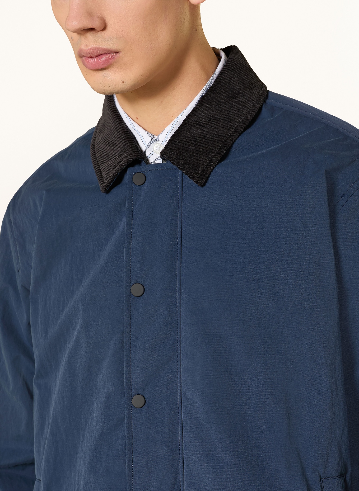BOSS Overjacket LELDON: BLAU