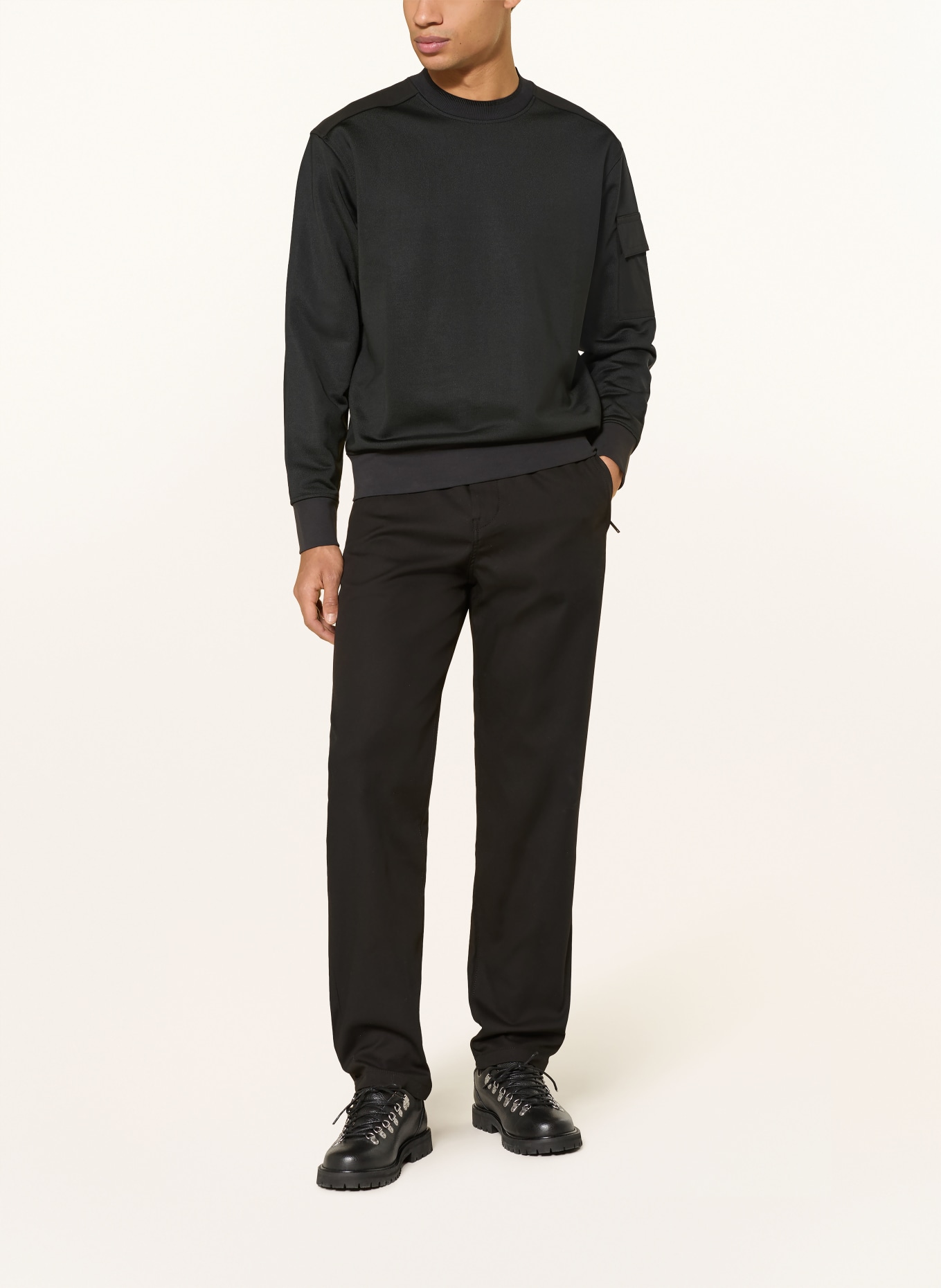 BOSS Bluza FUNCTIONAL: CZARNY