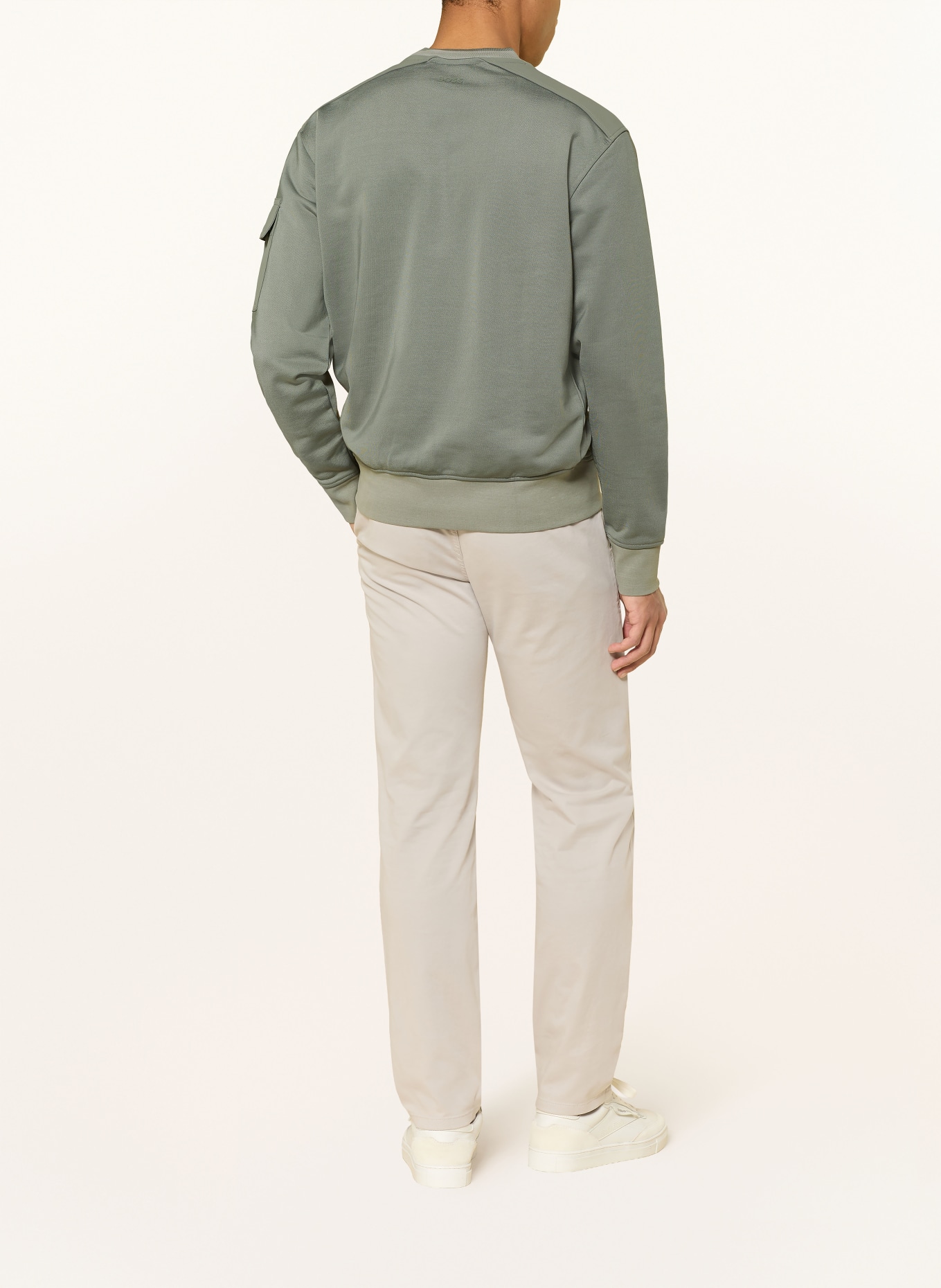 BOSS Bluza FUNCTIONAL: ZIELONY