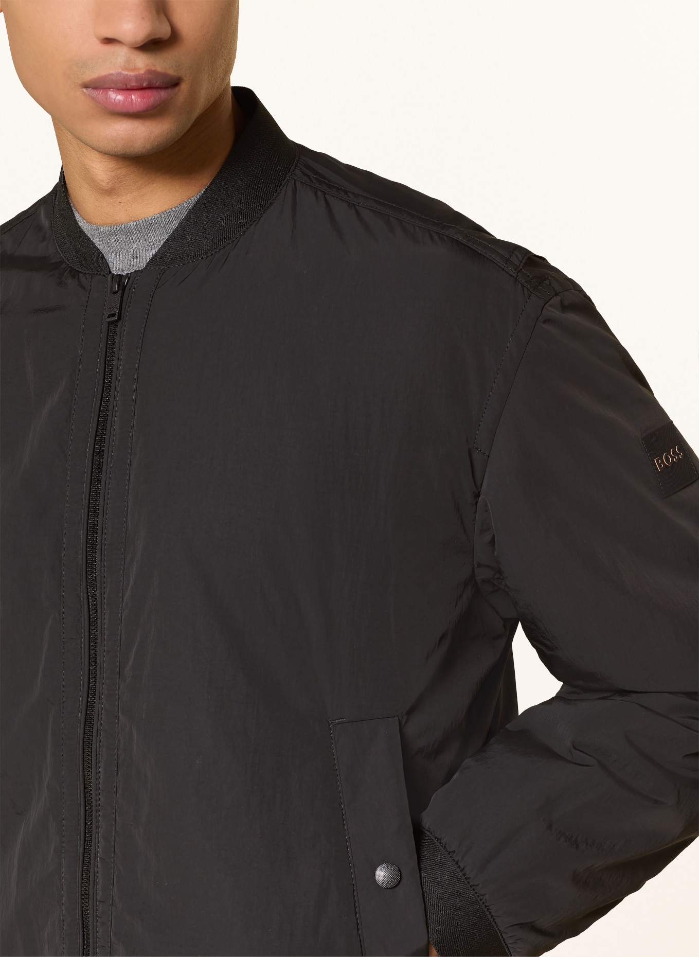 BOSS Blouson OVARSI: SCHWARZ