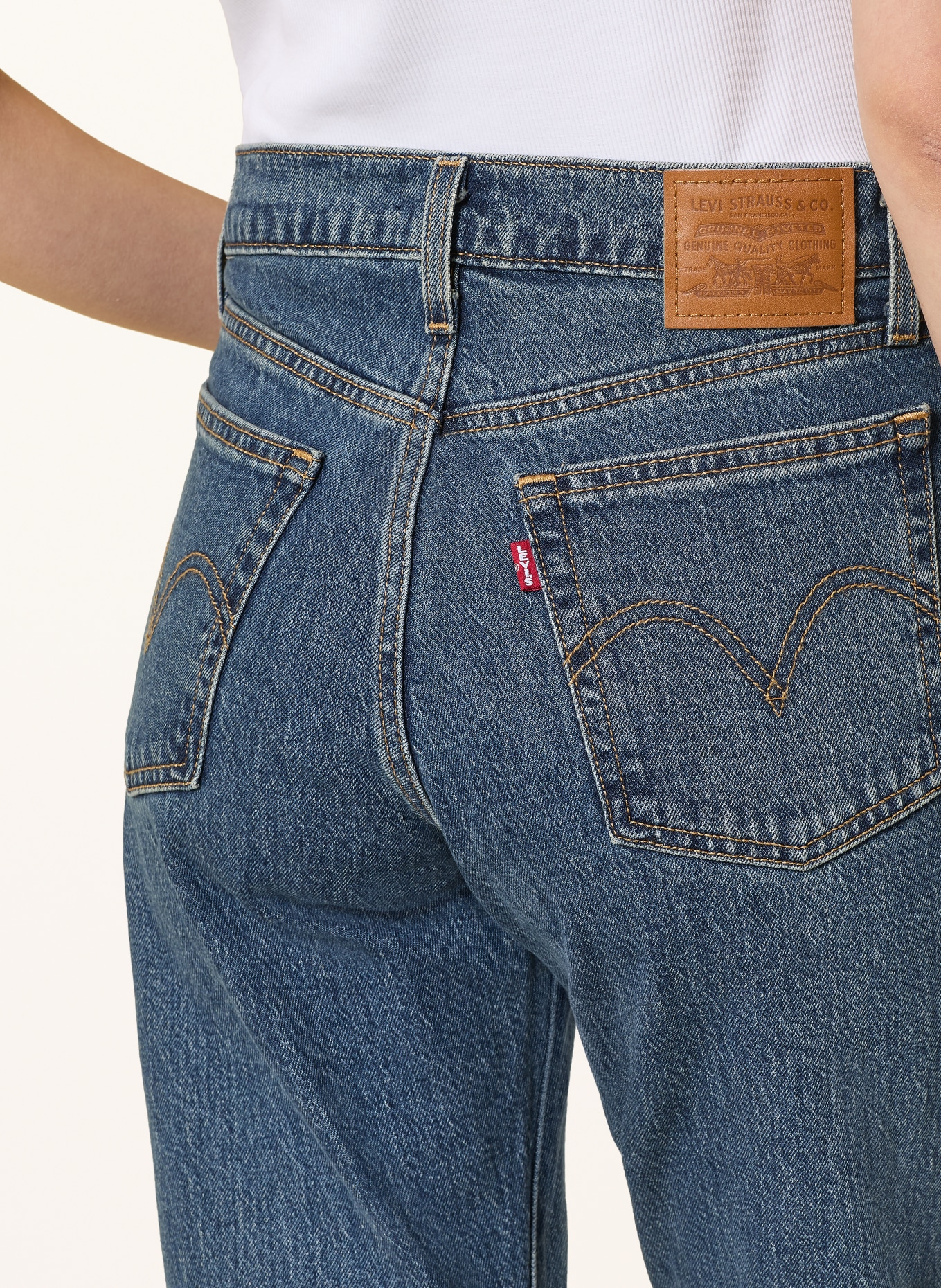 Levi's® Proste dżinsy WEDGIE SLIM: 08 Dark Indigo - Flat Finish