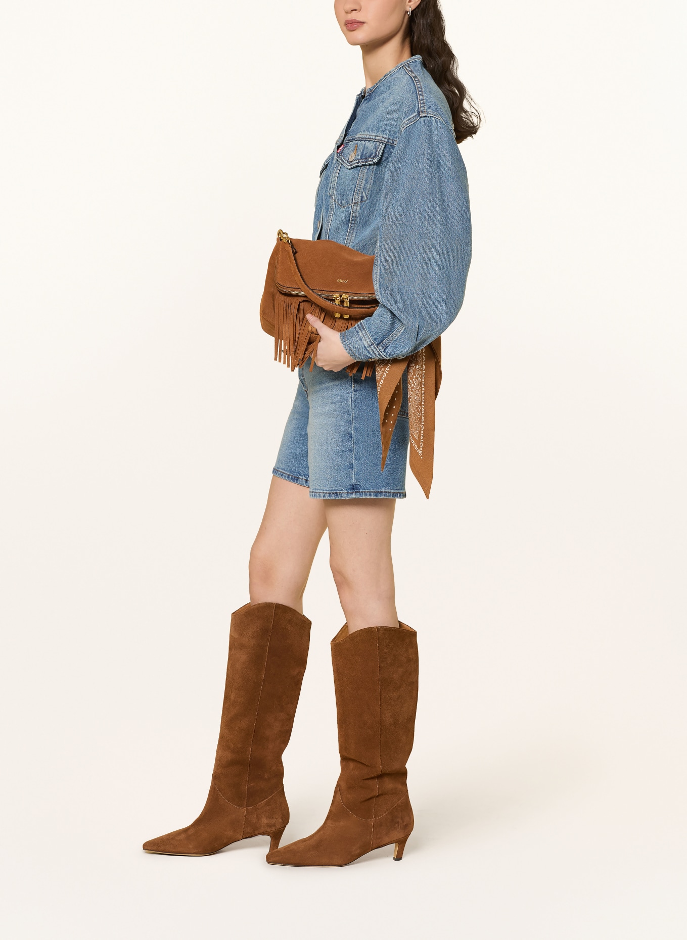 Levi's® Džínové šortky 501 MID THIGH: 06 Med Indigo - Worn In