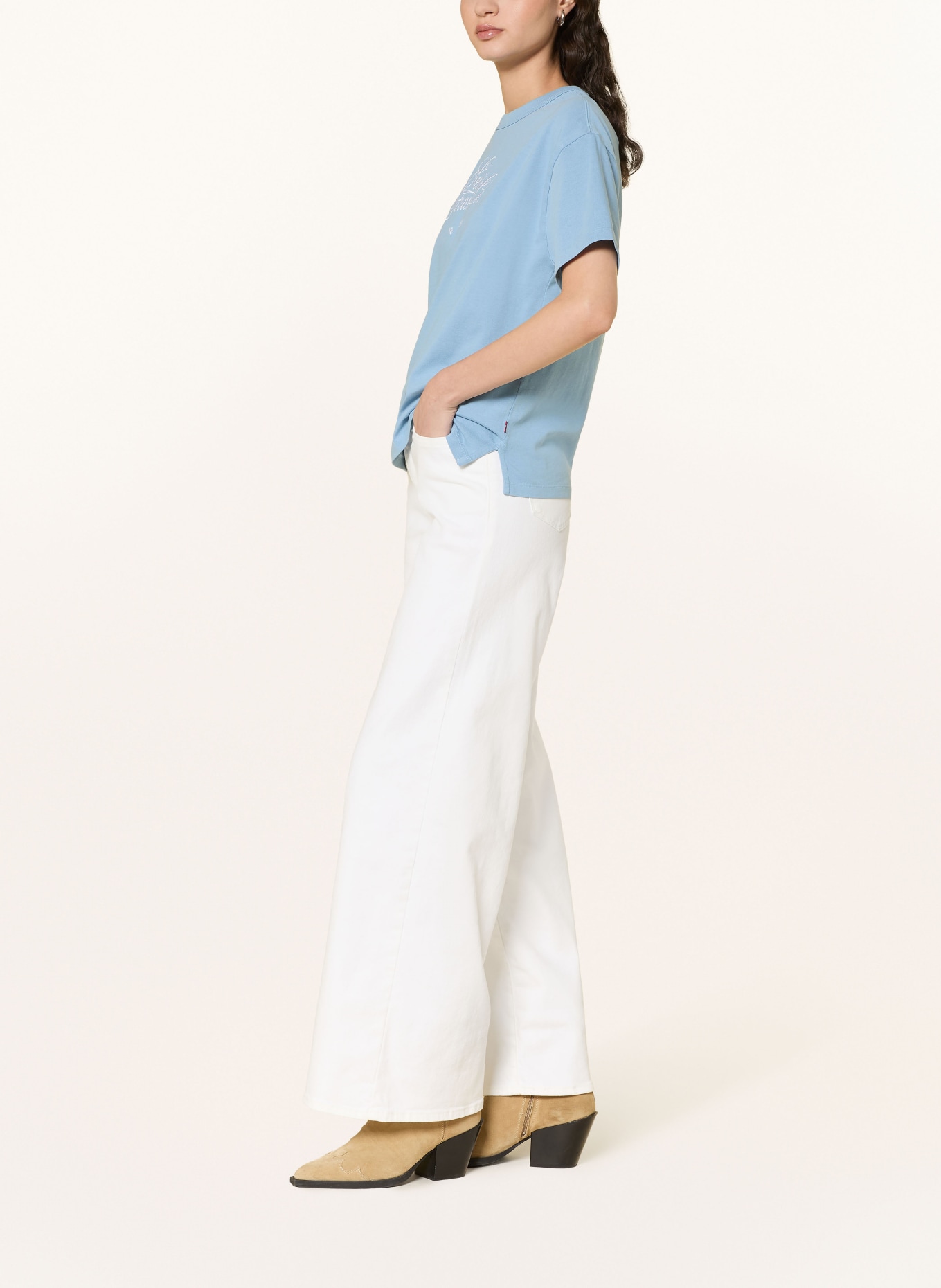 Levi's® Džíny s širokými nohavicemi 318 SHAPING: 16 Neutrals