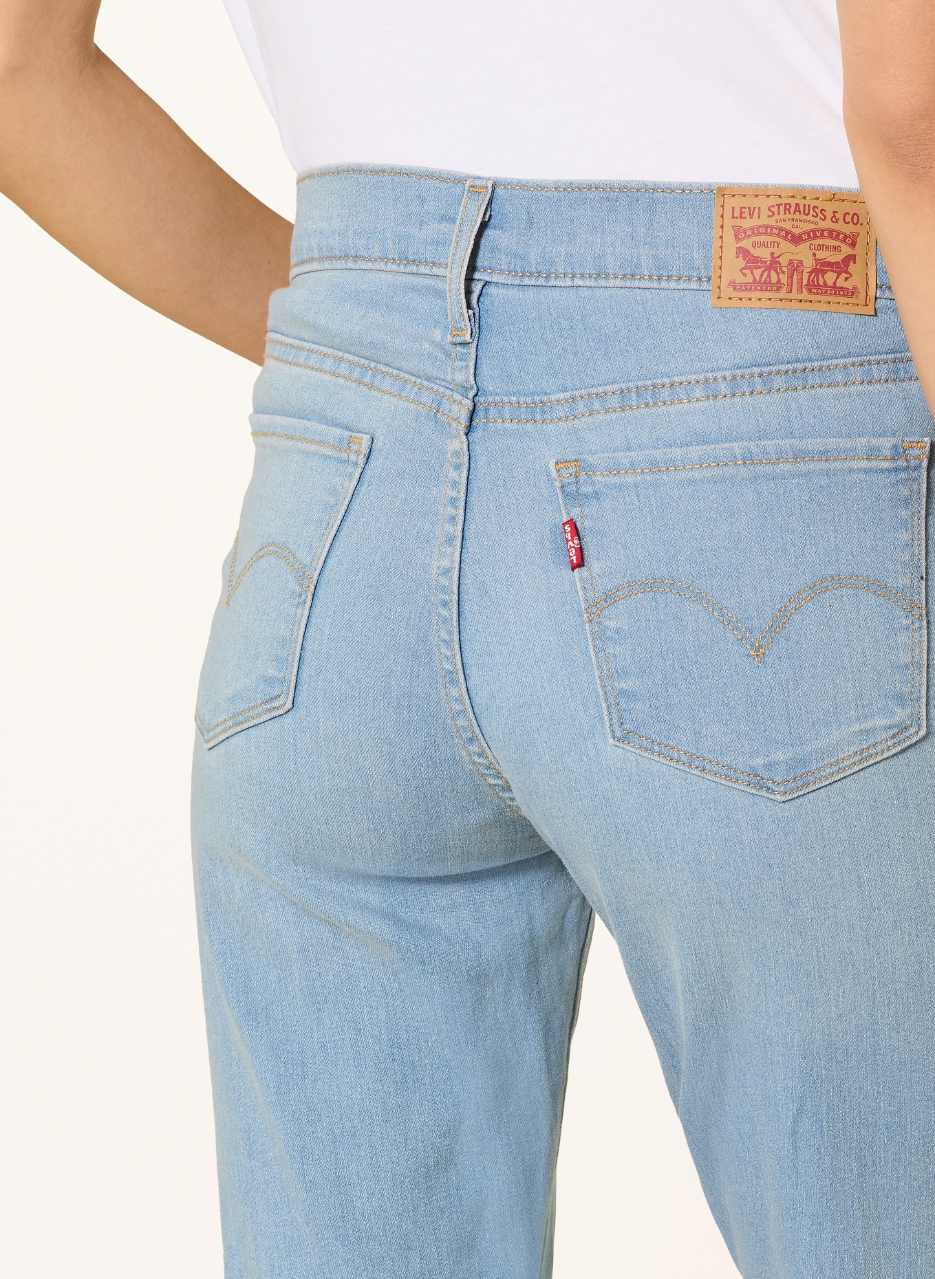 Levi's® Bootcut Jeans 315™ SHAPING: 71 Light Indigo - Worn In