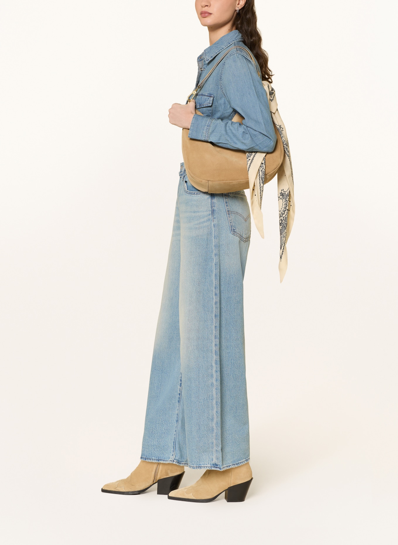 Levi's® Dżinsy z szerokimi nogawkami XL STRAIGHT: 42 Med Indigo - Worn In