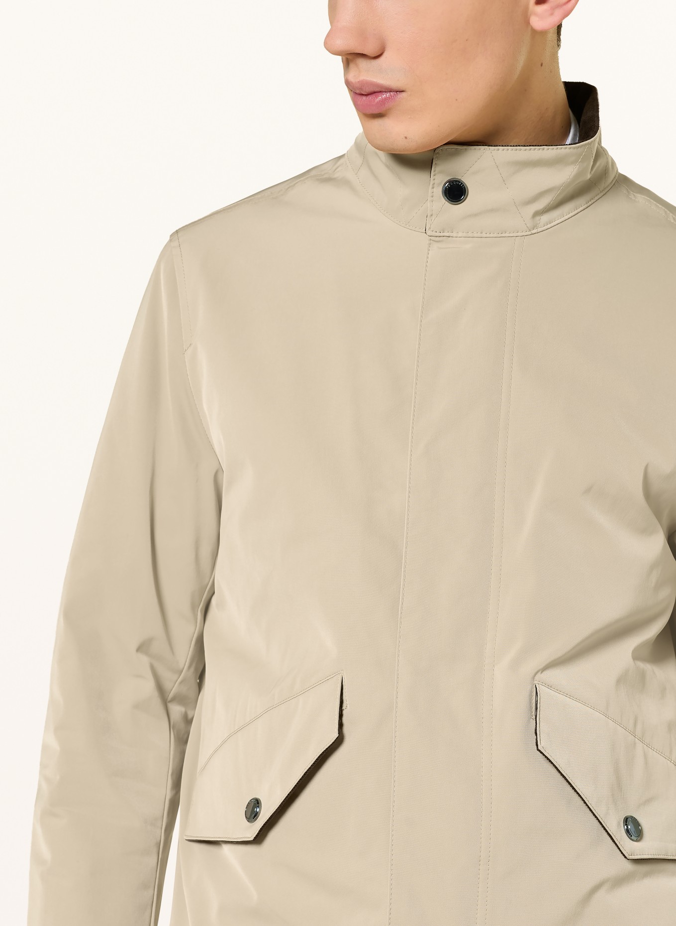 bugatti Jacke: HELLBRAUN