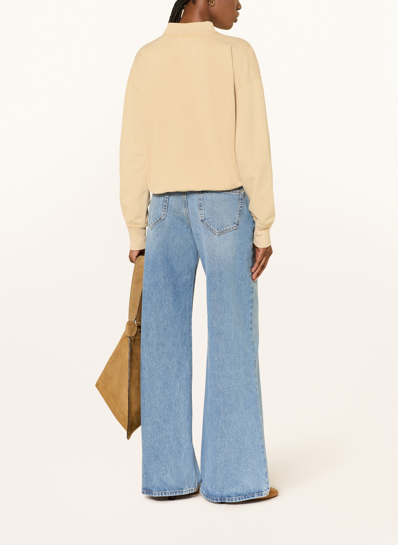 MARANT ÉTOILE Dżinsy z szerokimi nogawkami LEMONY: 30LU LIGHT BLUE