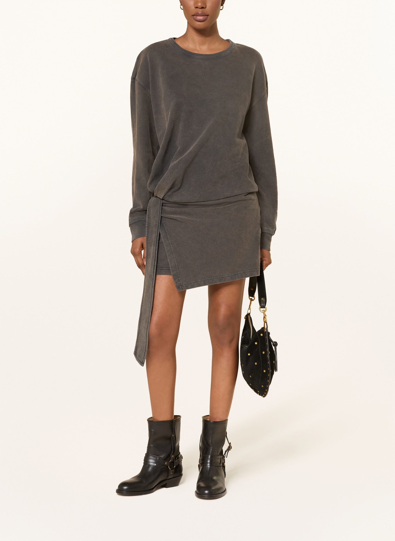 MARANT ÉTOILE Sweatkleid ZAE: DUNKELGRAU