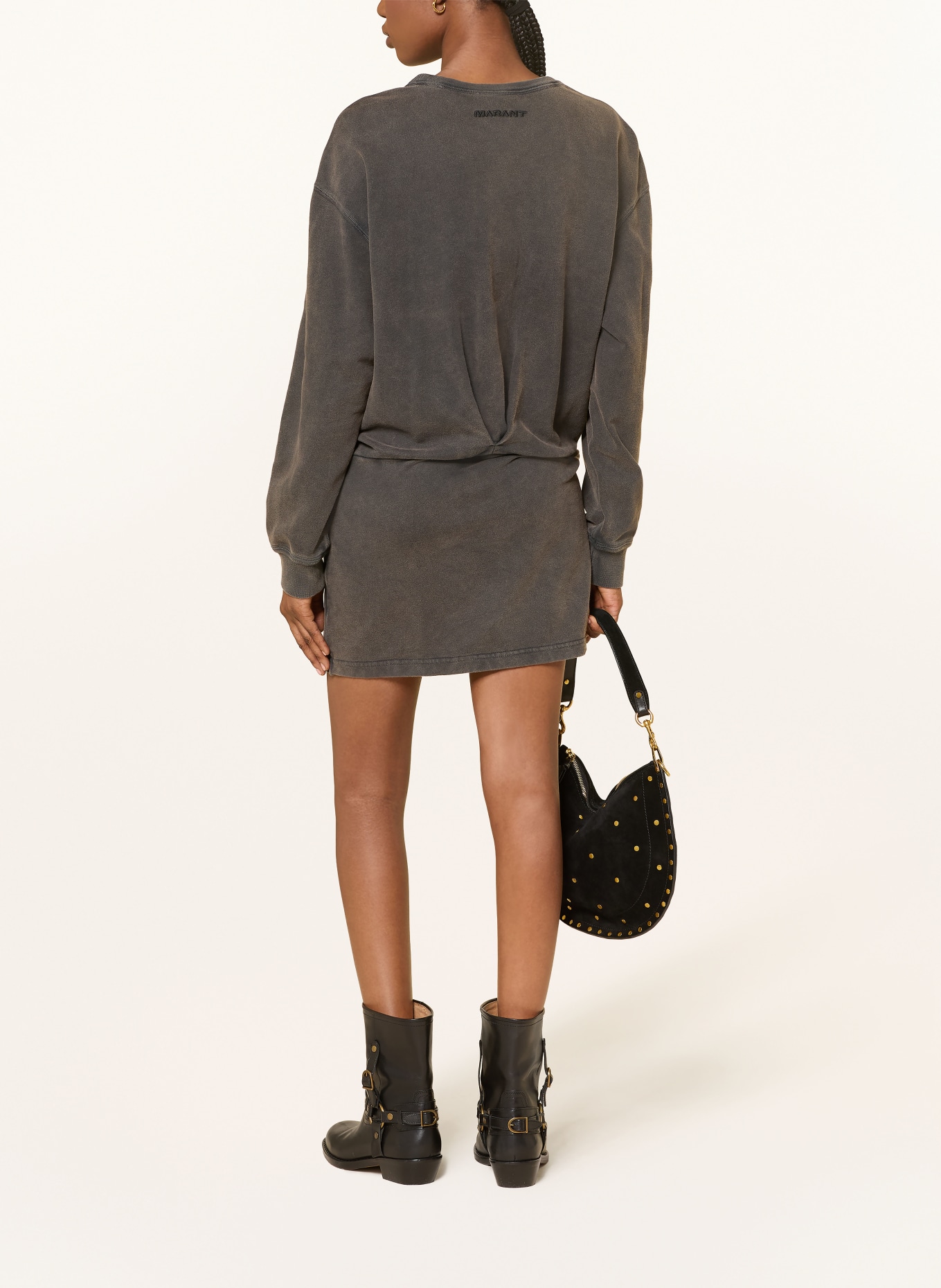 MARANT ÉTOILE Sweatkleid ZAE: DUNKELGRAU