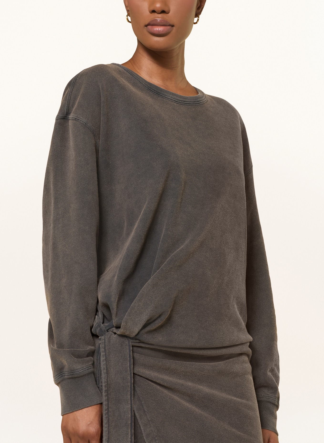 MARANT ÉTOILE Sweatkleid ZAE: DUNKELGRAU
