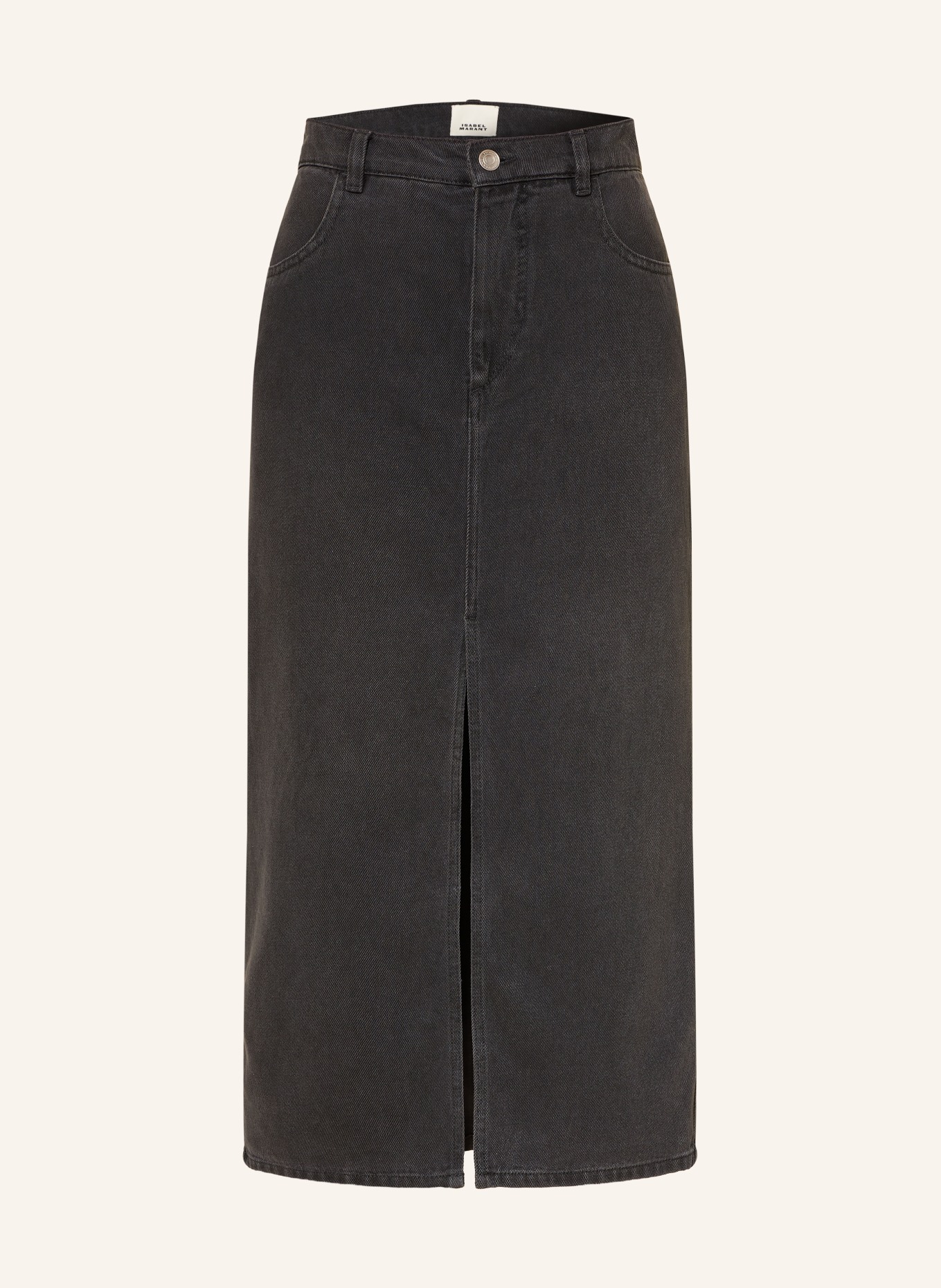 MARANT ÉTOILE Jeansrock FAHARIA: DUNKELGRAU