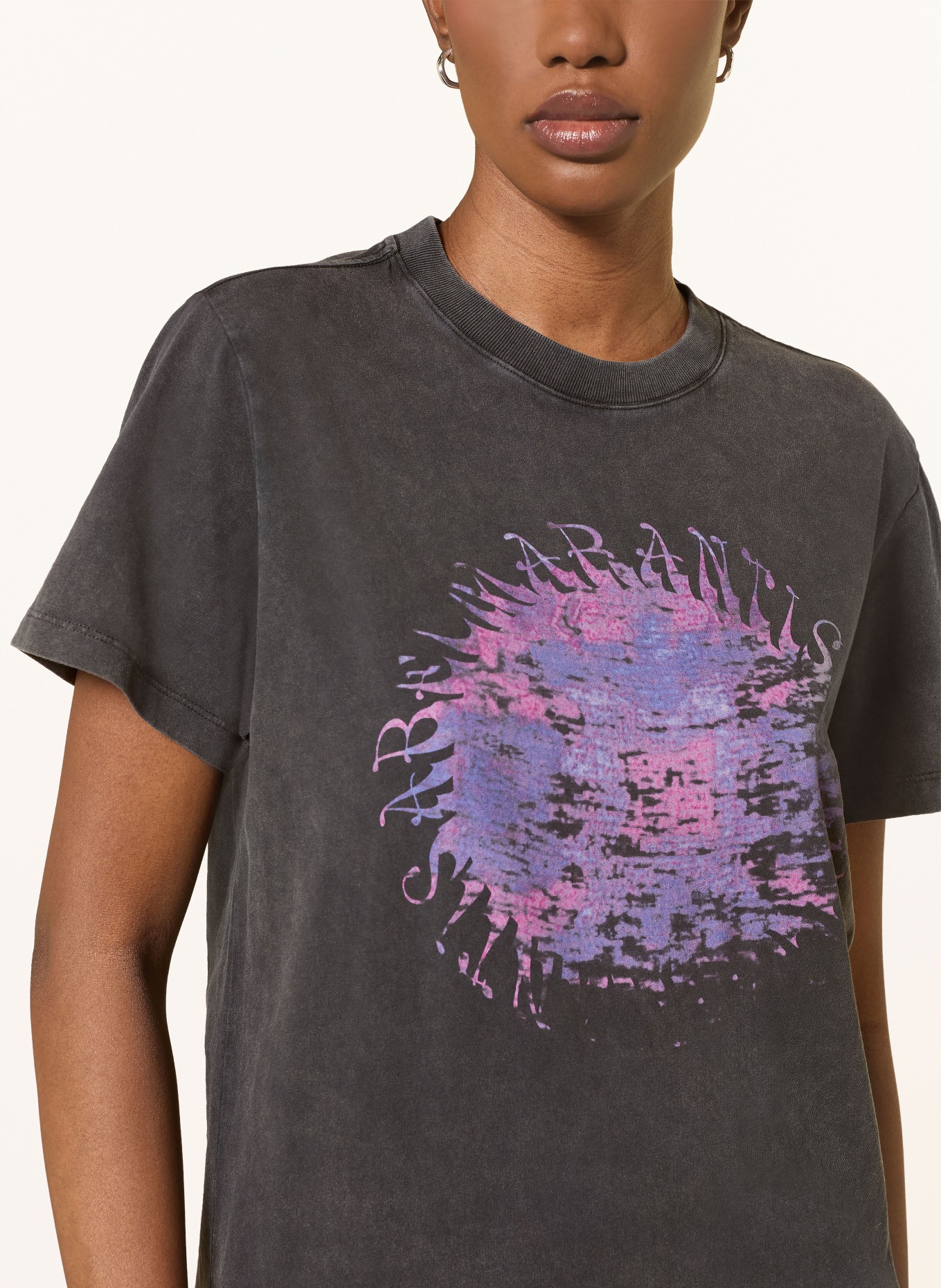 MARANT ÉTOILE T-Shirt ZOELINE: DUNKELGRAU