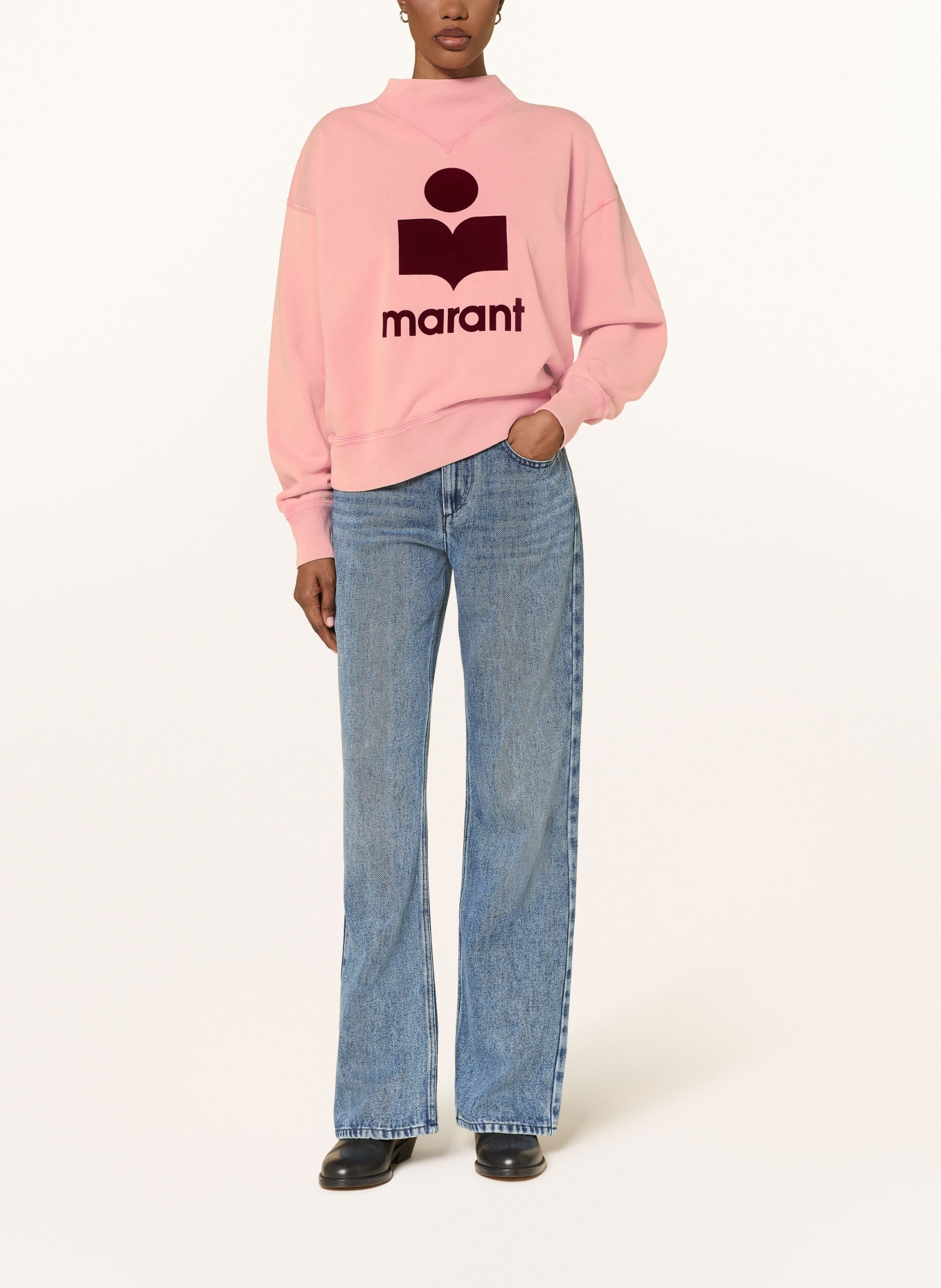 MARANT ÉTOILE Sweatshirt AKI: ROSA