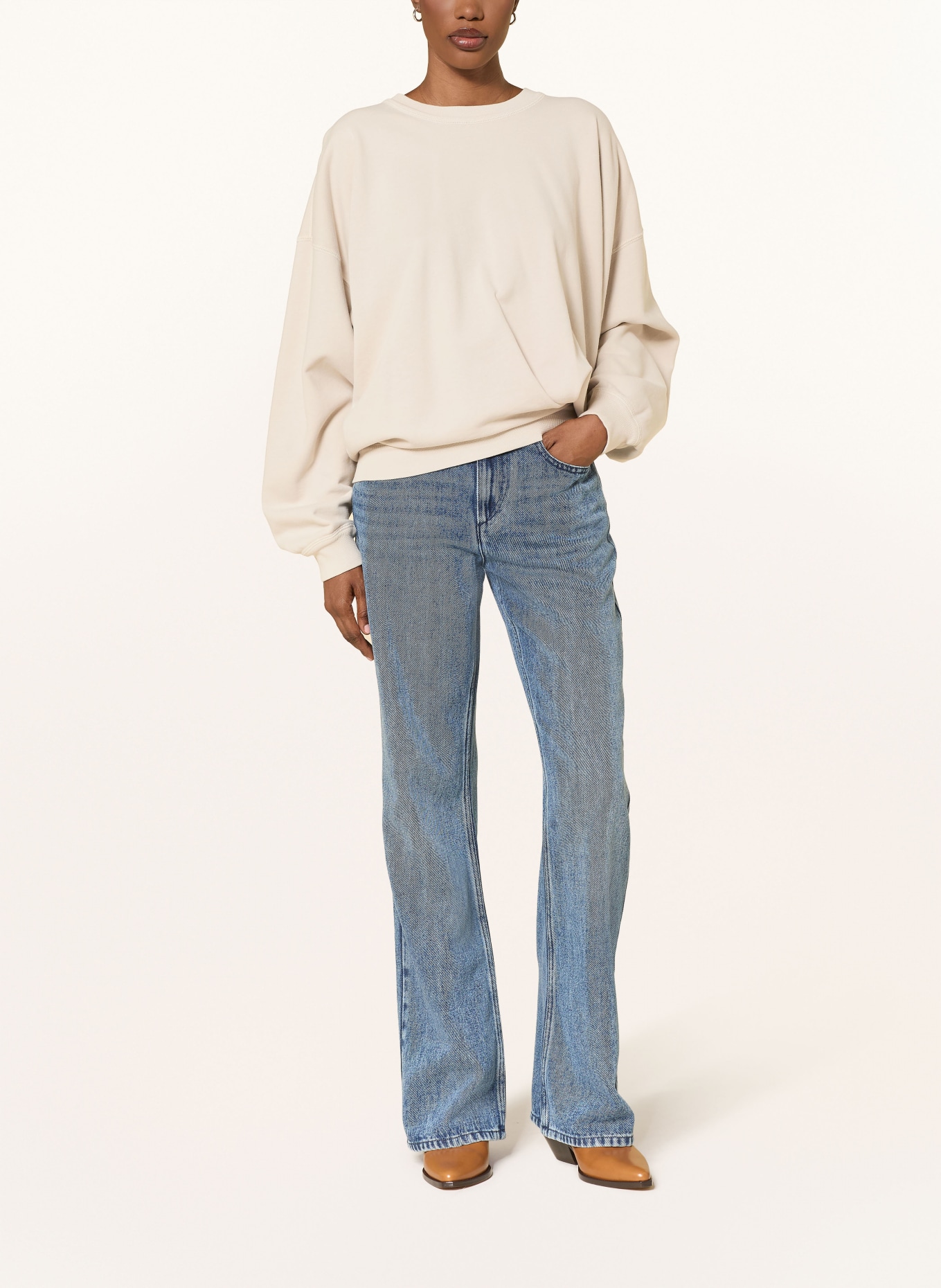 MARANT ÉTOILE Sweatshirt SAURIA: CREME