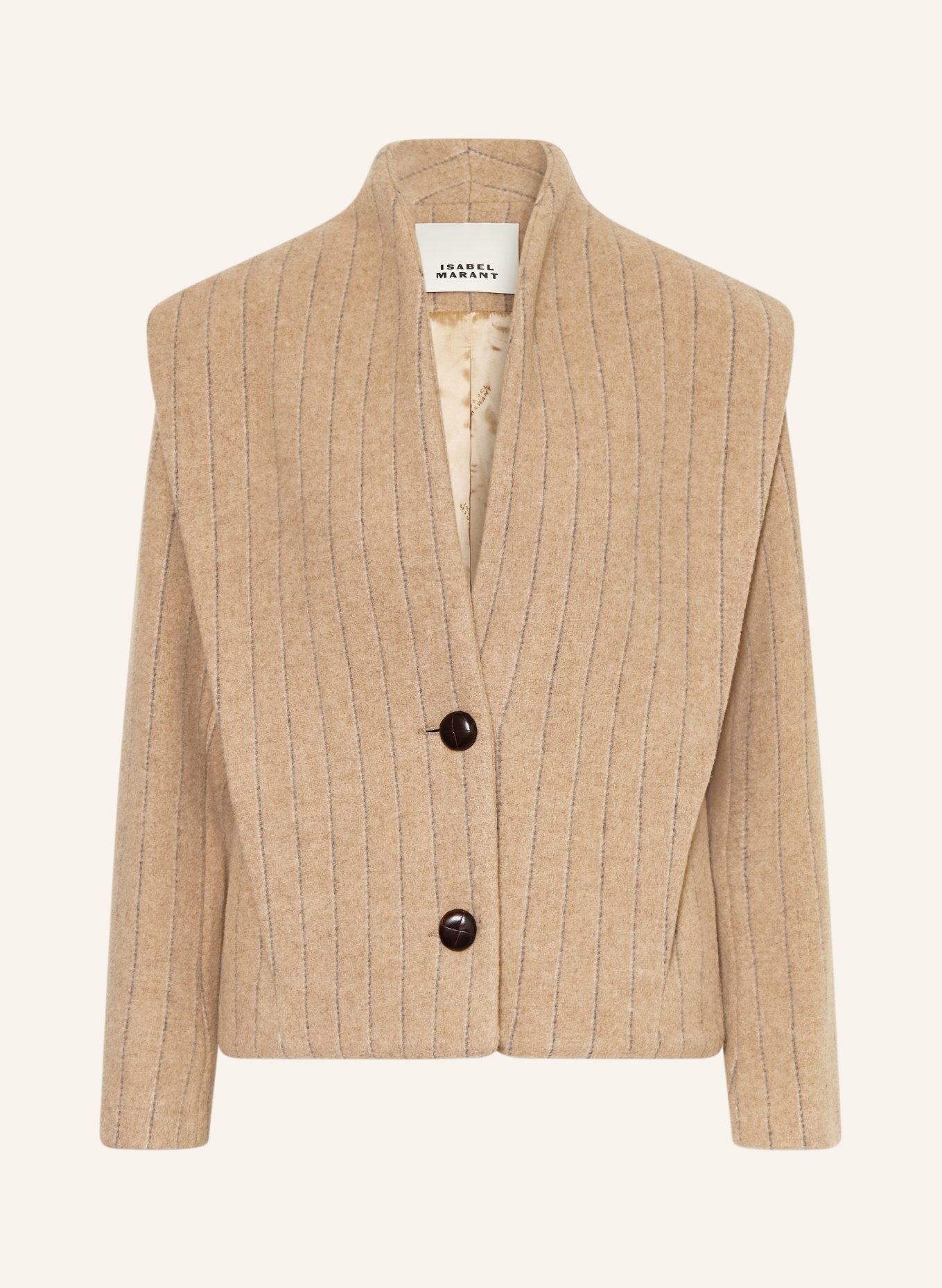 MARANT ÉTOILE Kurtka DYOGO: BEŻOWY / GRANATOWY