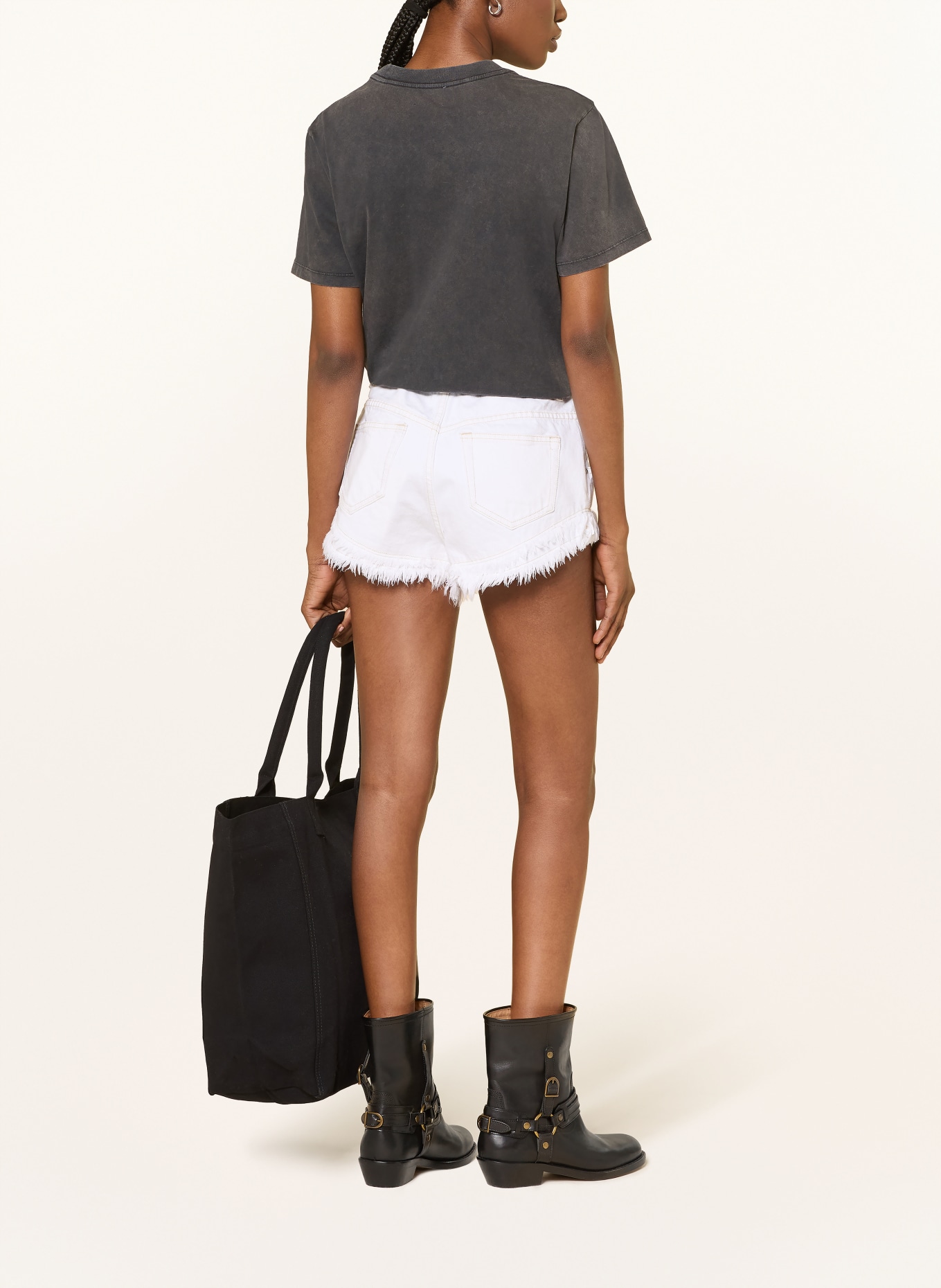 MARANT ÉTOILE Jeansshorts ENEIDALA: 20WH white