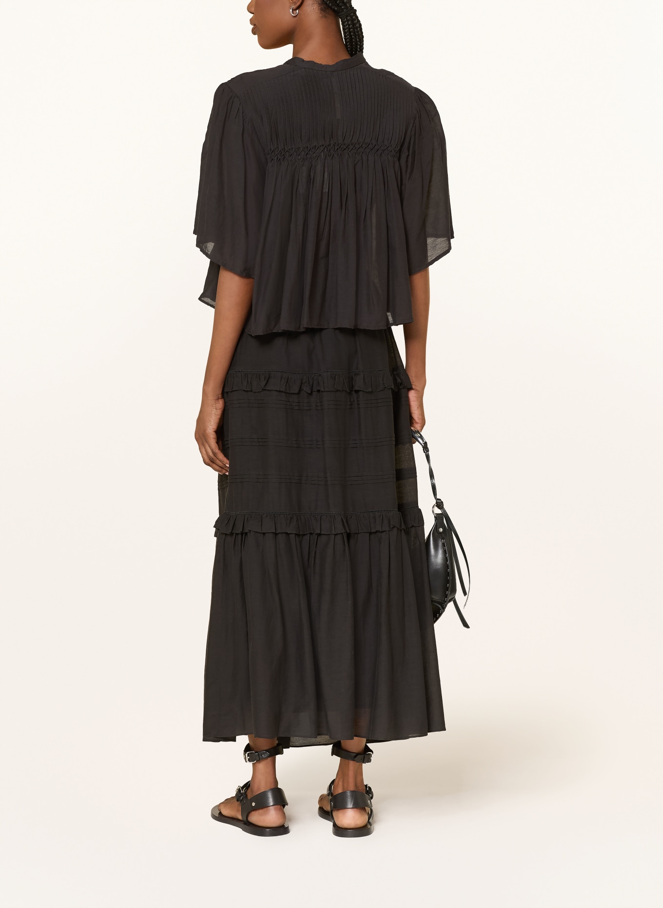 MARANT ÉTOILE Blusenshirt DESTINY: SCHWARZ