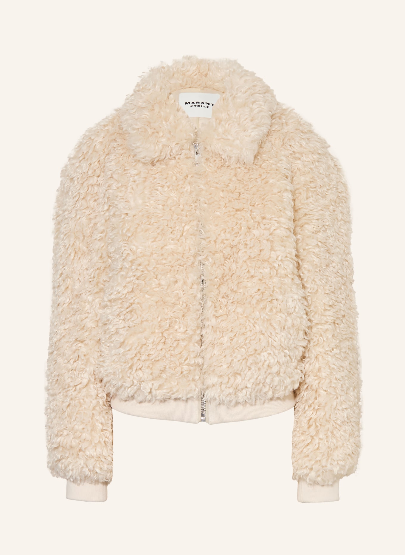 MARANT ÉTOILE Kunstfell-Jacke TAYMA: BEIGE