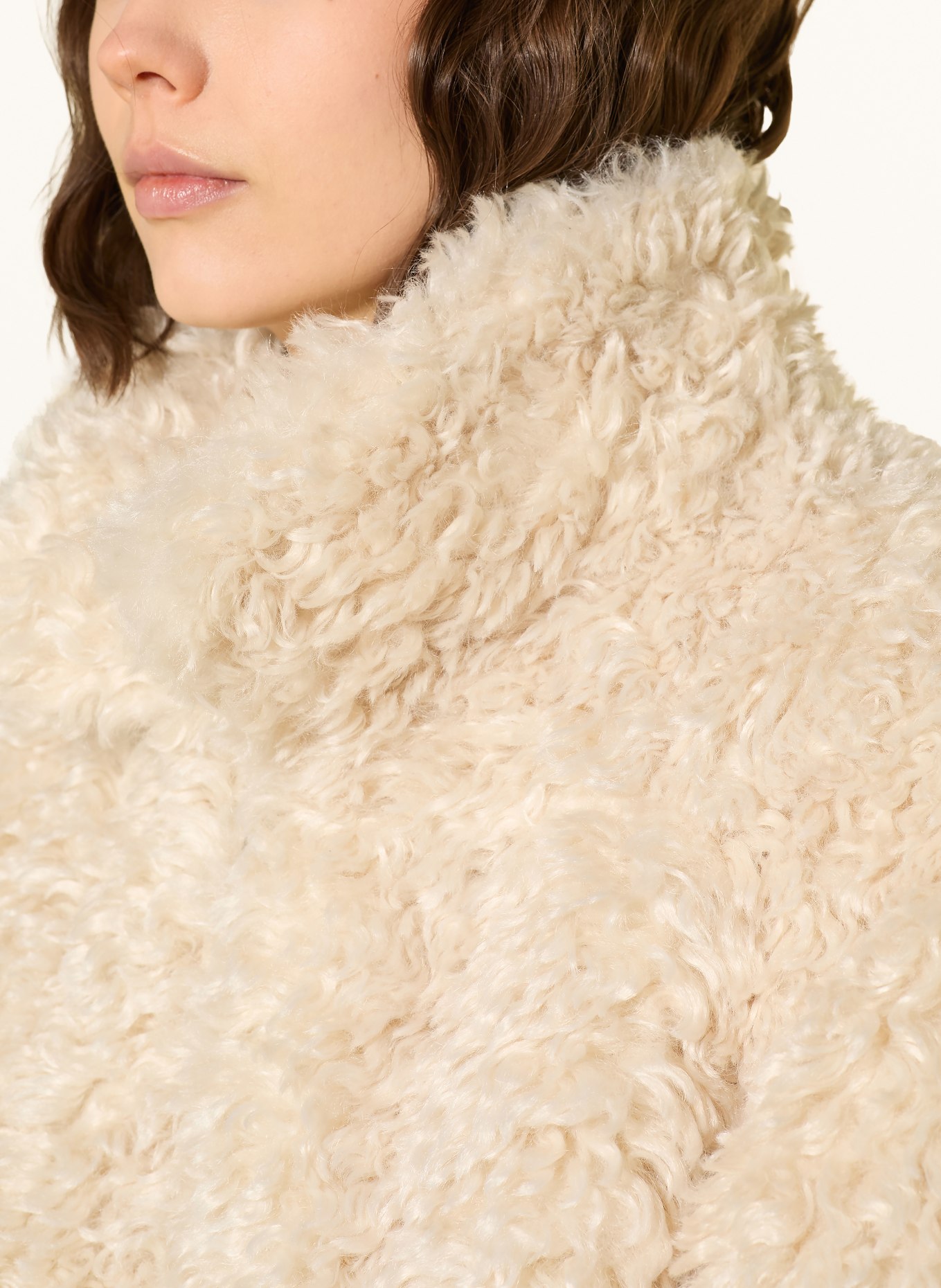 MARANT ÉTOILE Kunstfell-Jacke TAYMA: BEIGE