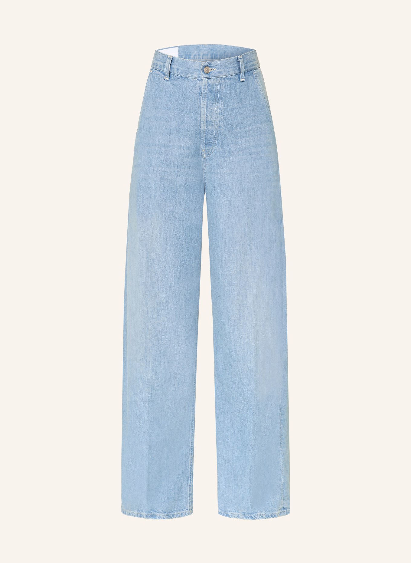 Dondup Wide Leg Jeans ALEK: 800 HELLBLAU