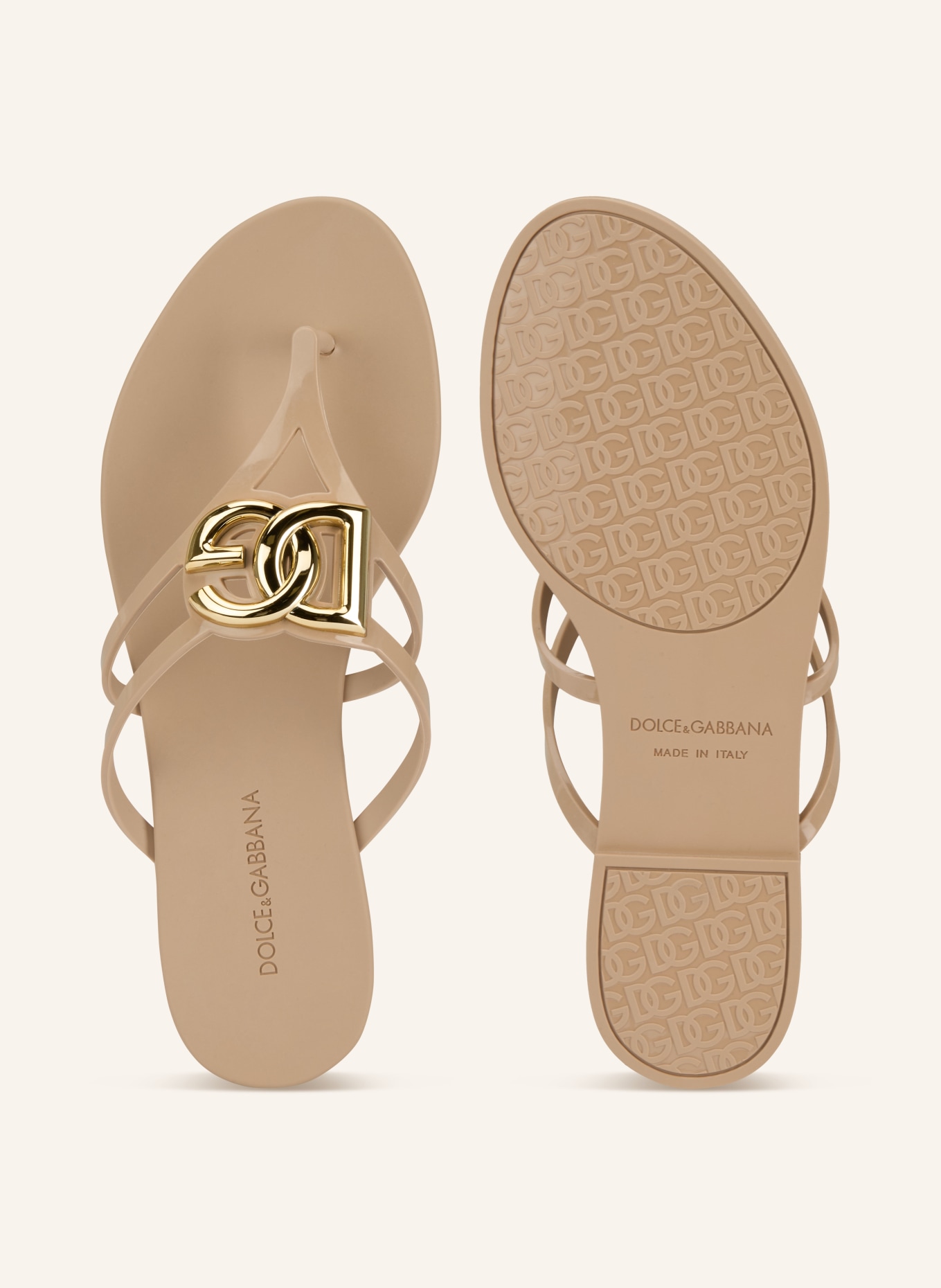 DOLCE & GABBANA toe separator: LIGHT BROWN