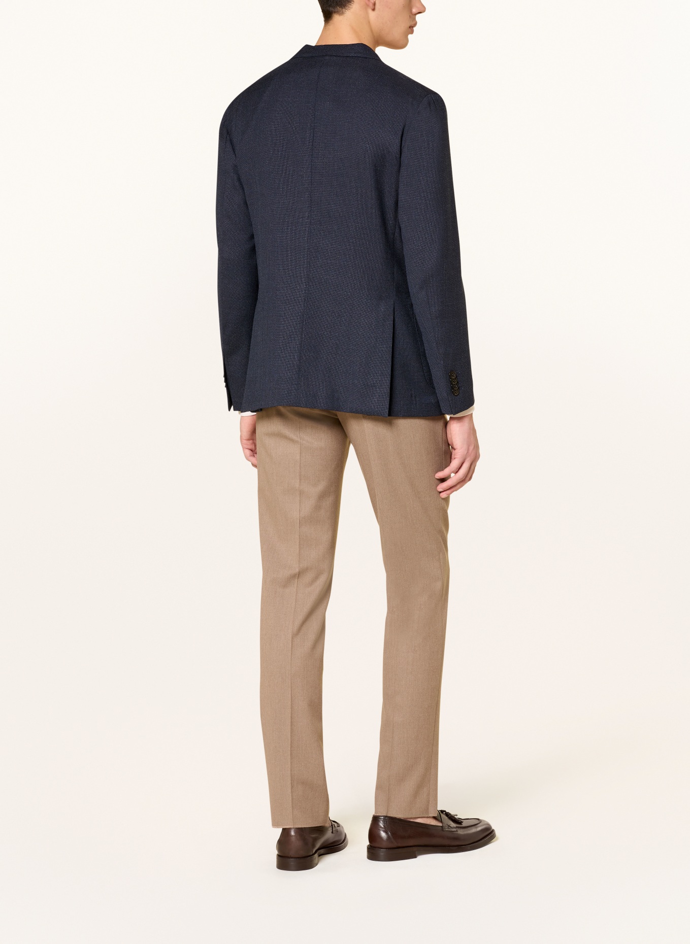 BOGLIOLI Sako Extra Slim Fit: TMAVĚ MODRÁ