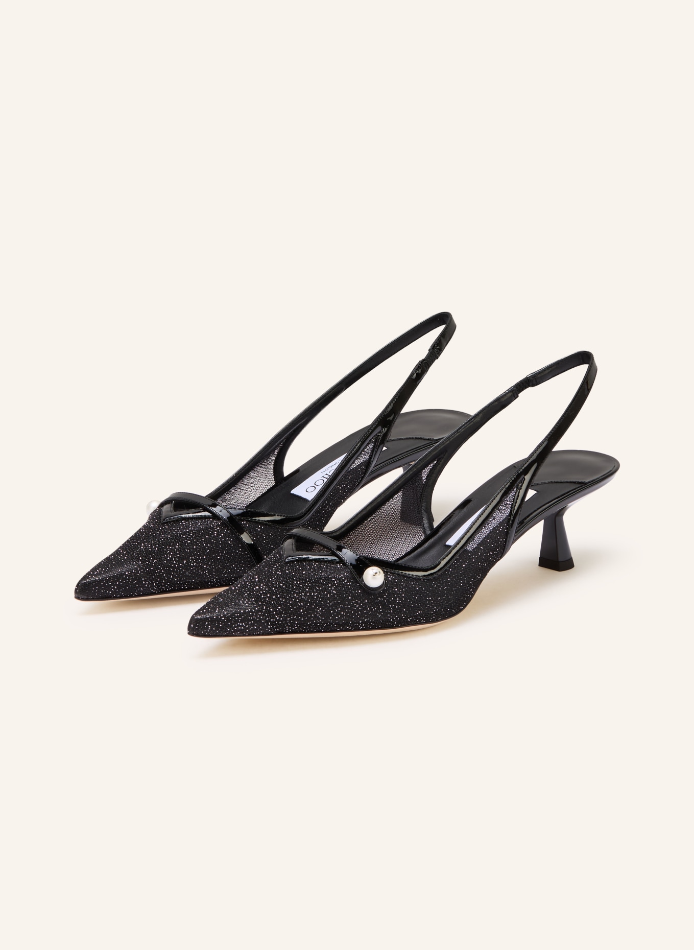JIMMY CHOO Slingpumps AMITA: SCHWARZ