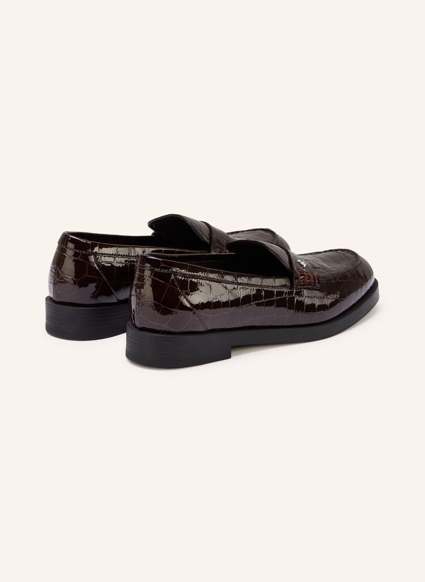 JIMMY CHOO Penny-Loafer IVY: DUNKELBRAUN