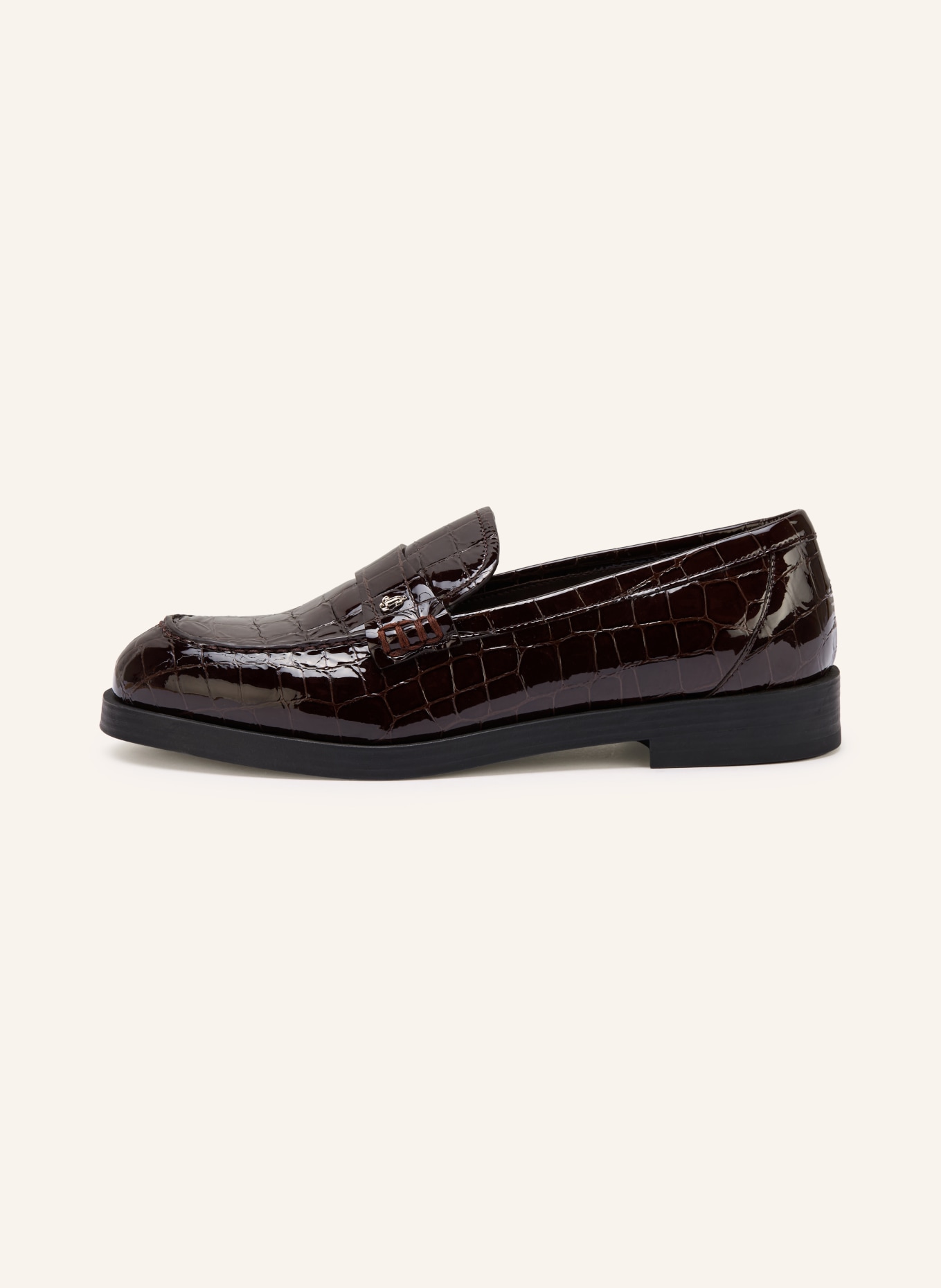 JIMMY CHOO Penny-Loafer IVY: DUNKELBRAUN