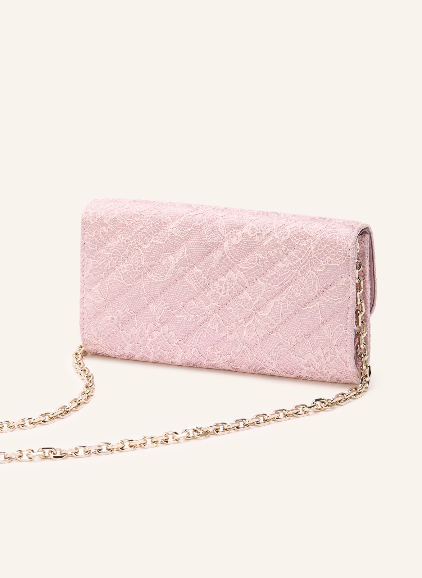 JIMMY CHOO Geldbörse CURVE zum Umhängen: ROSA