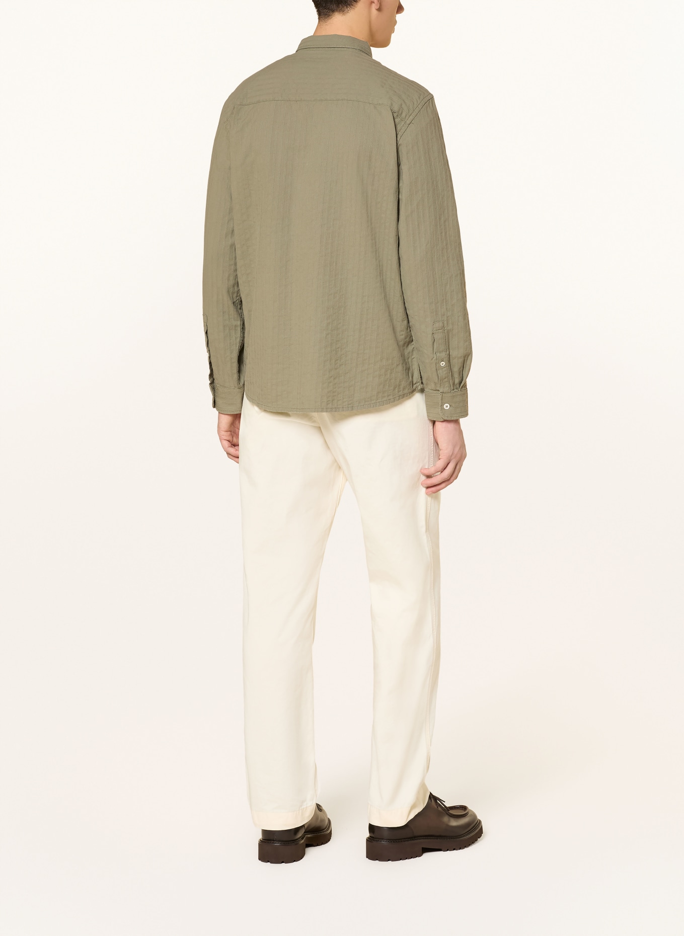 NOWADAYS Hemd Regular Fit: HELLGRÜN