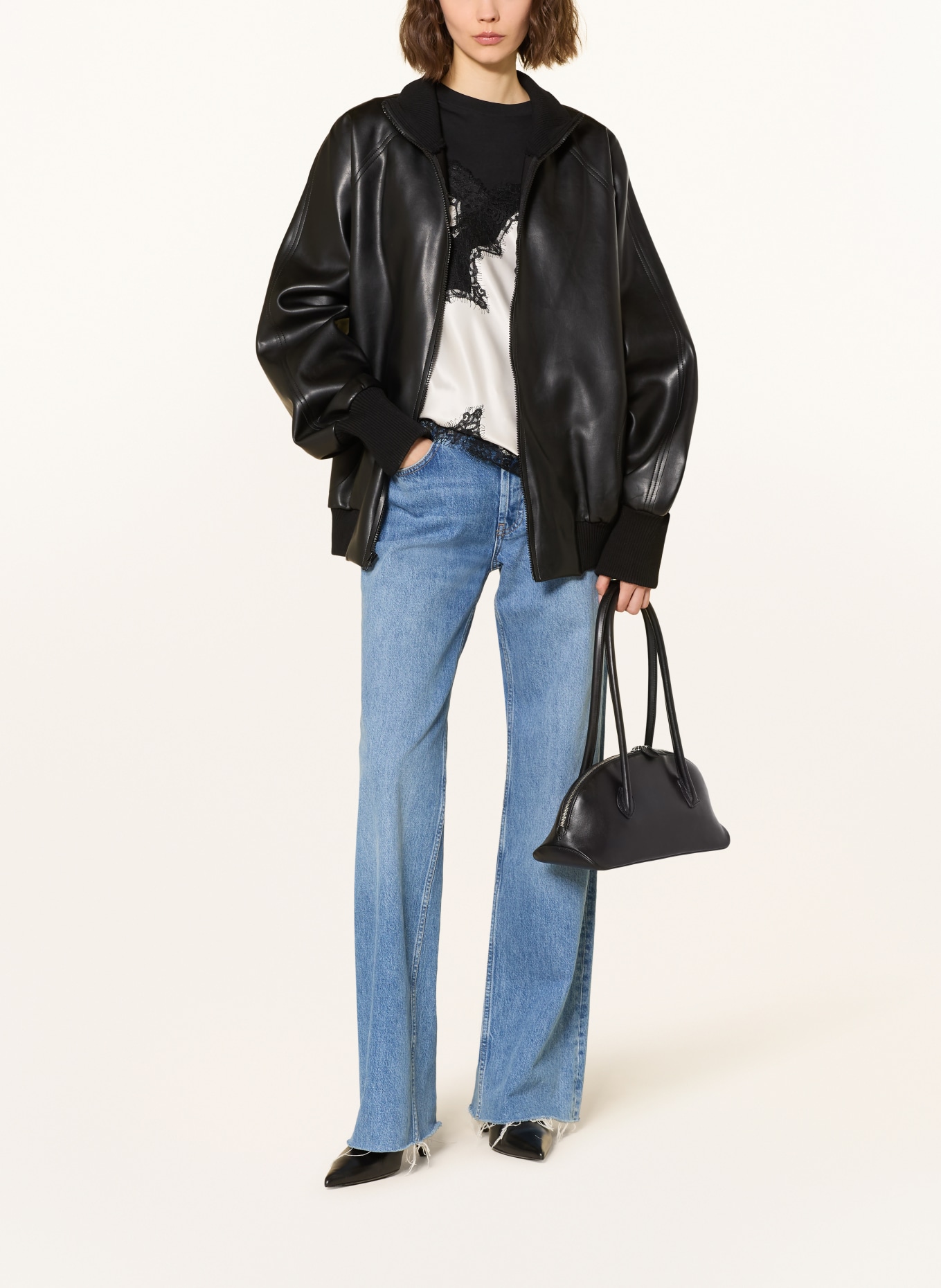 LIFFNER handbag: BLACK