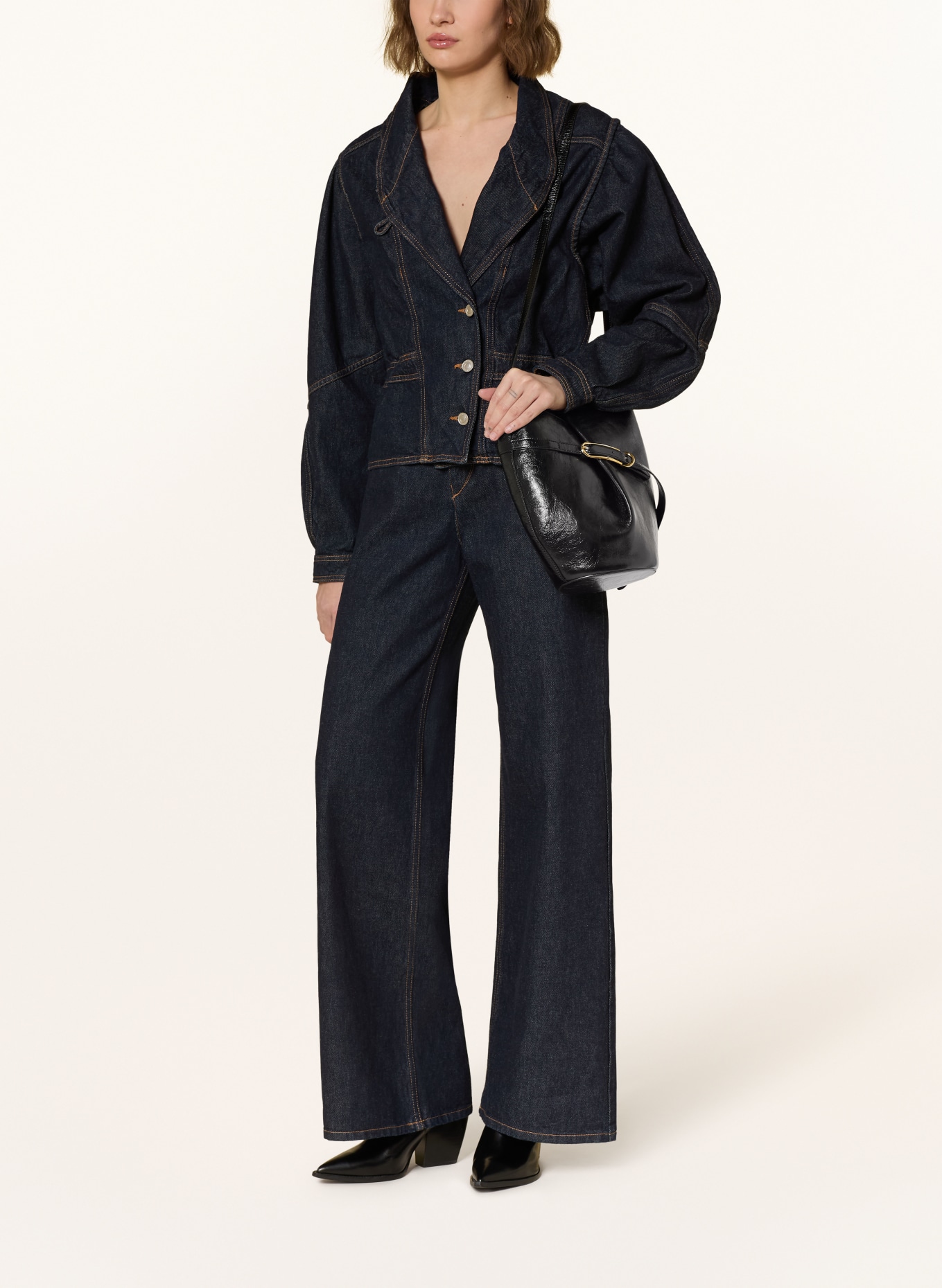 LIFFNER torba z kieszenią: CZARNY / ZŁOTY