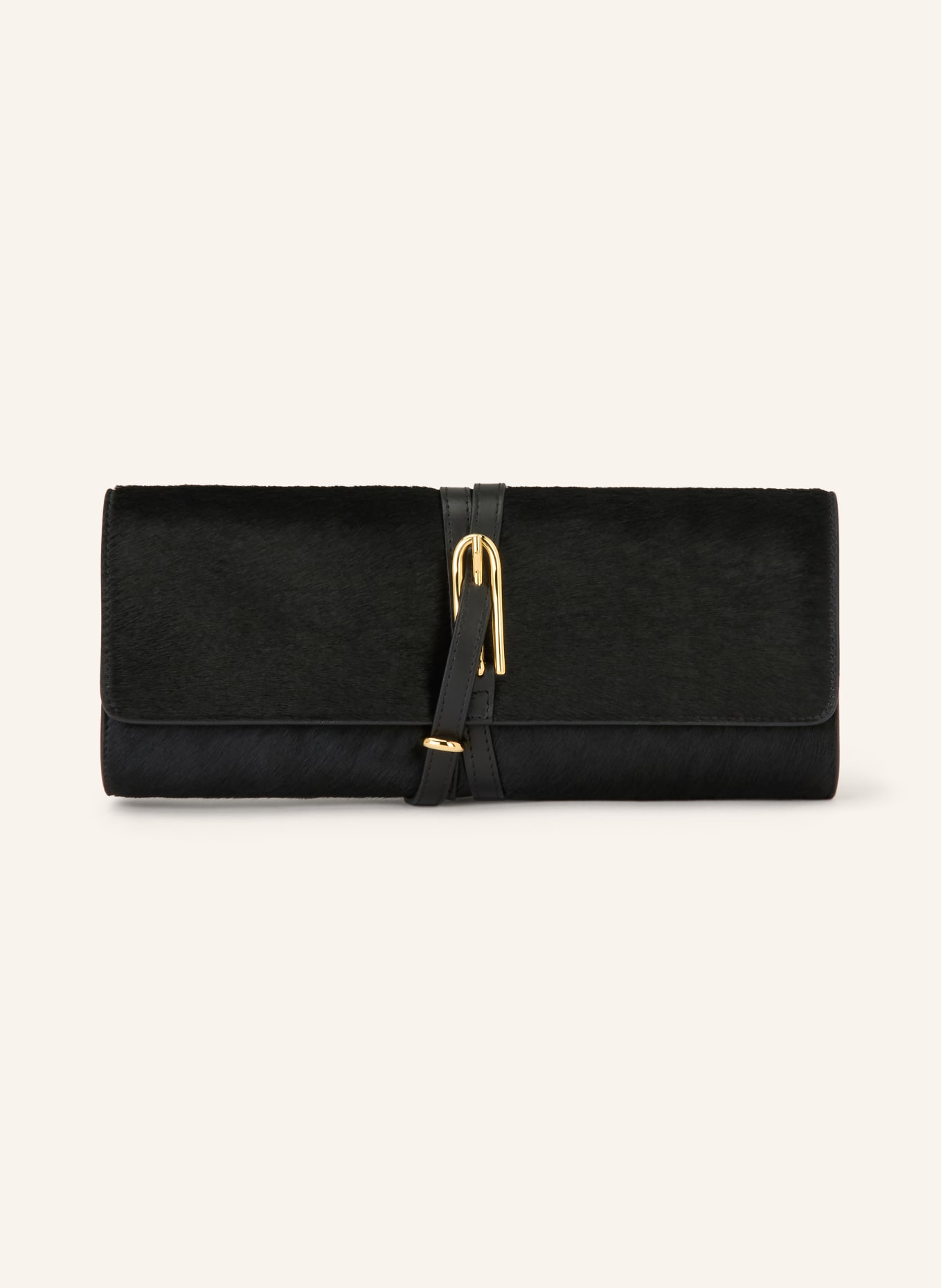 LIFFNER clutch: BLACK