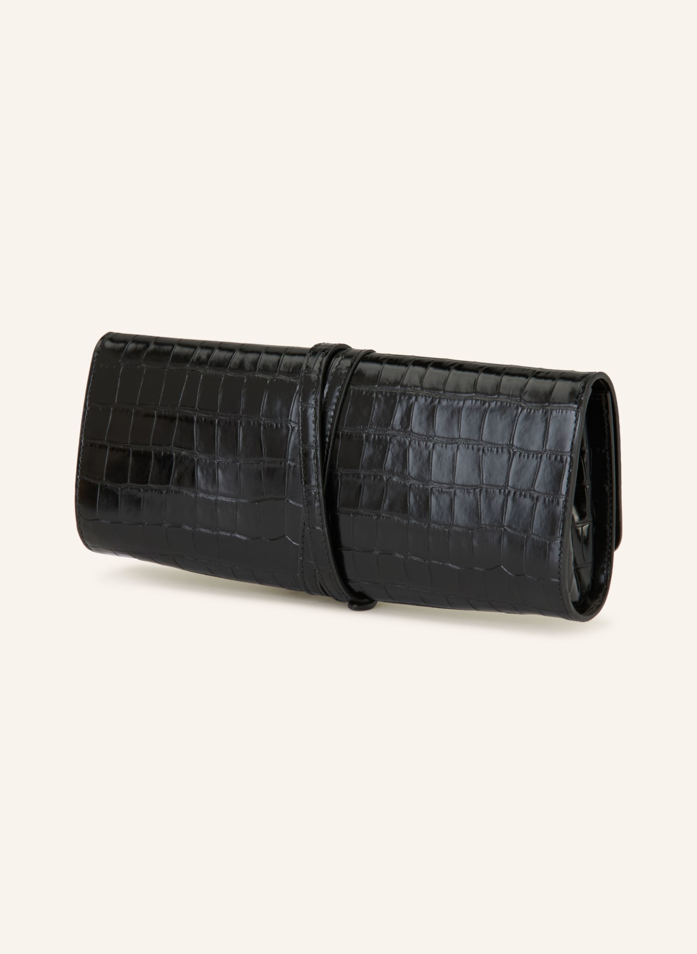 LIFFNER Clutch: SCHWARZ