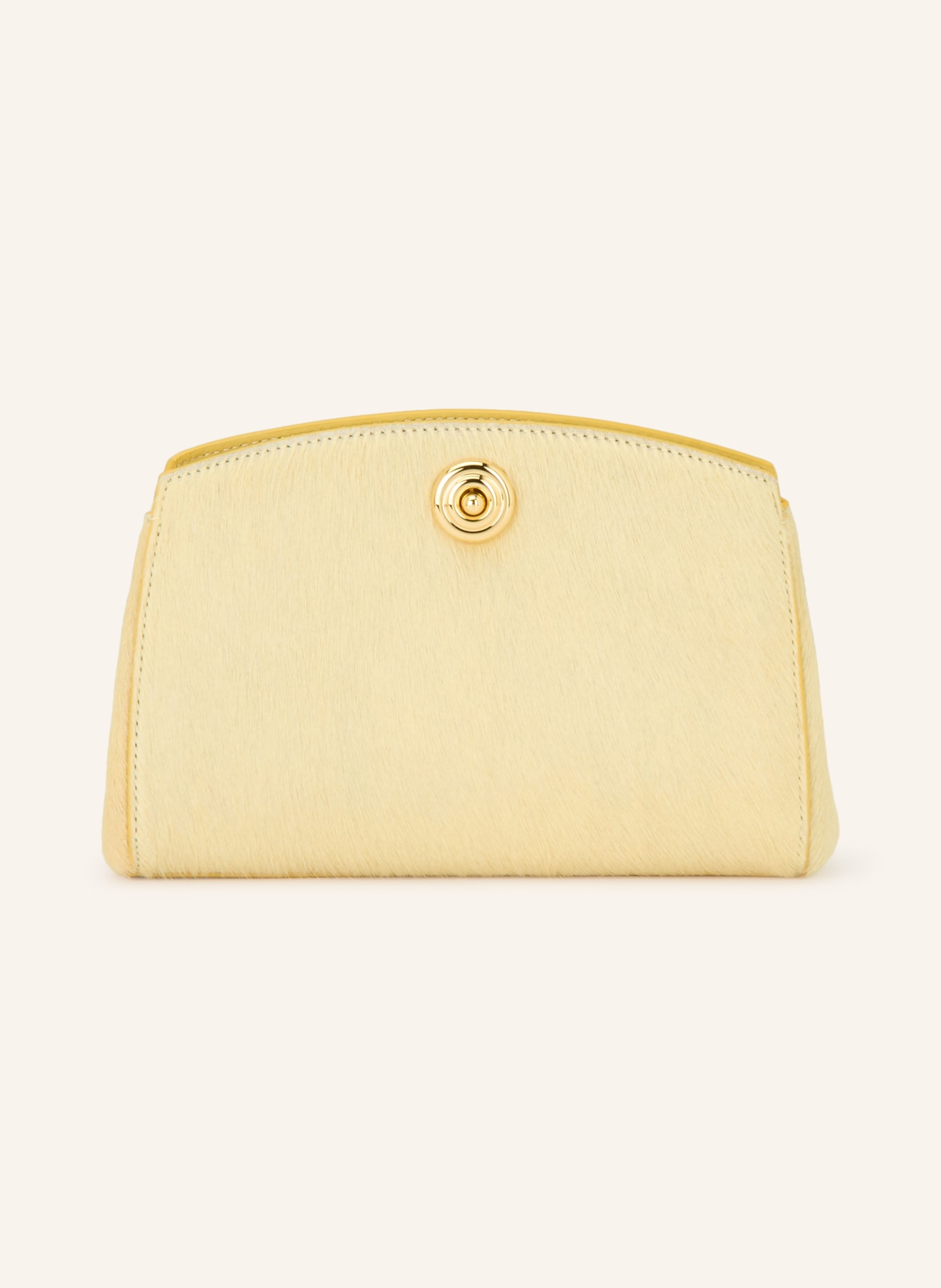 LIFFNER clutch: ECRU