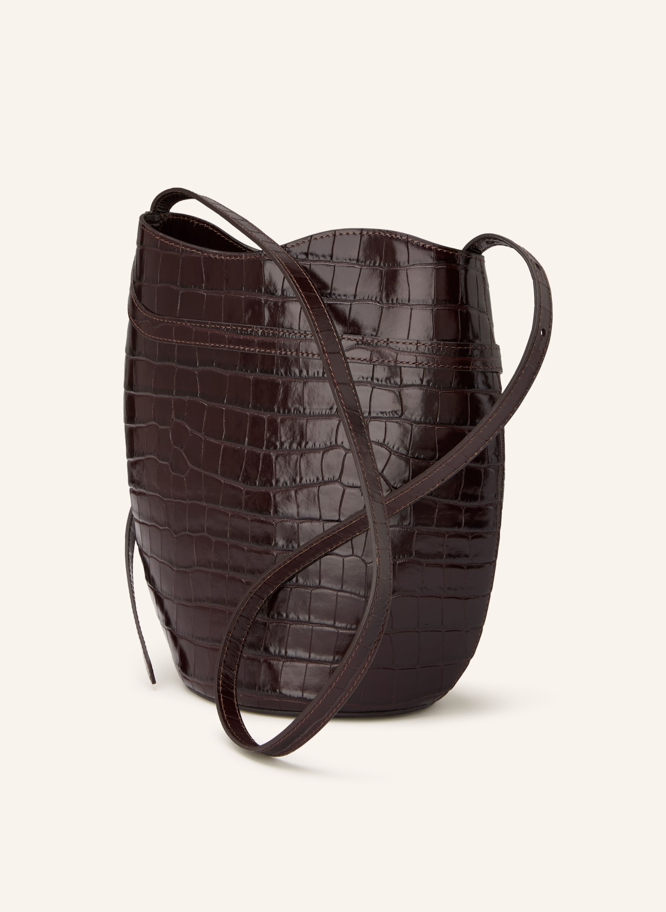 LIFFNER torba z kieszenią: CIEMNOBRĄZOWY