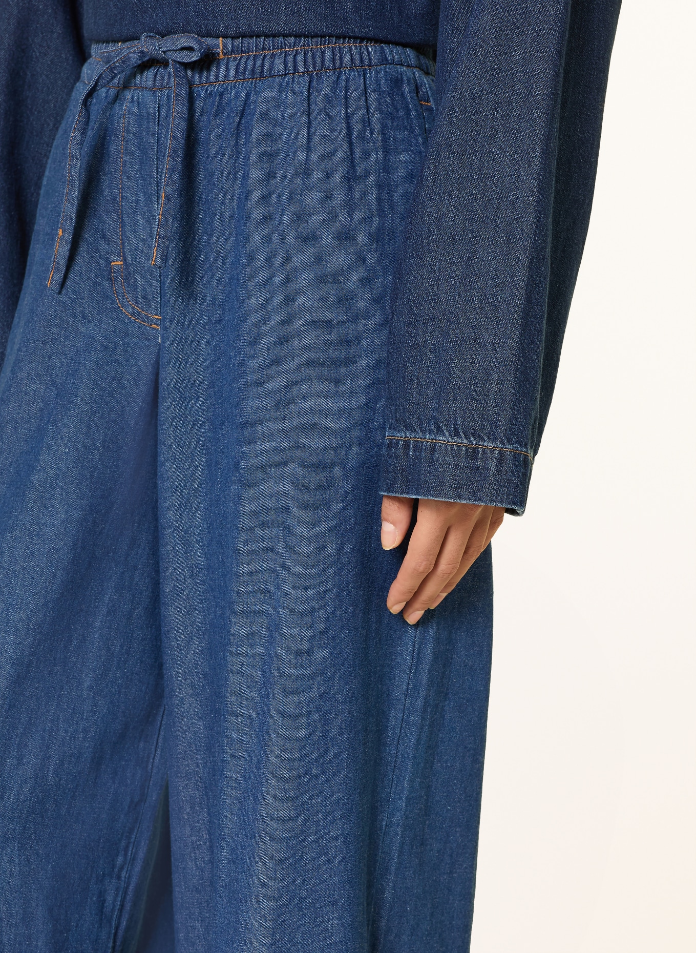 ICHI Wide Leg Jeans IHARCHER: 200339 Medium blue